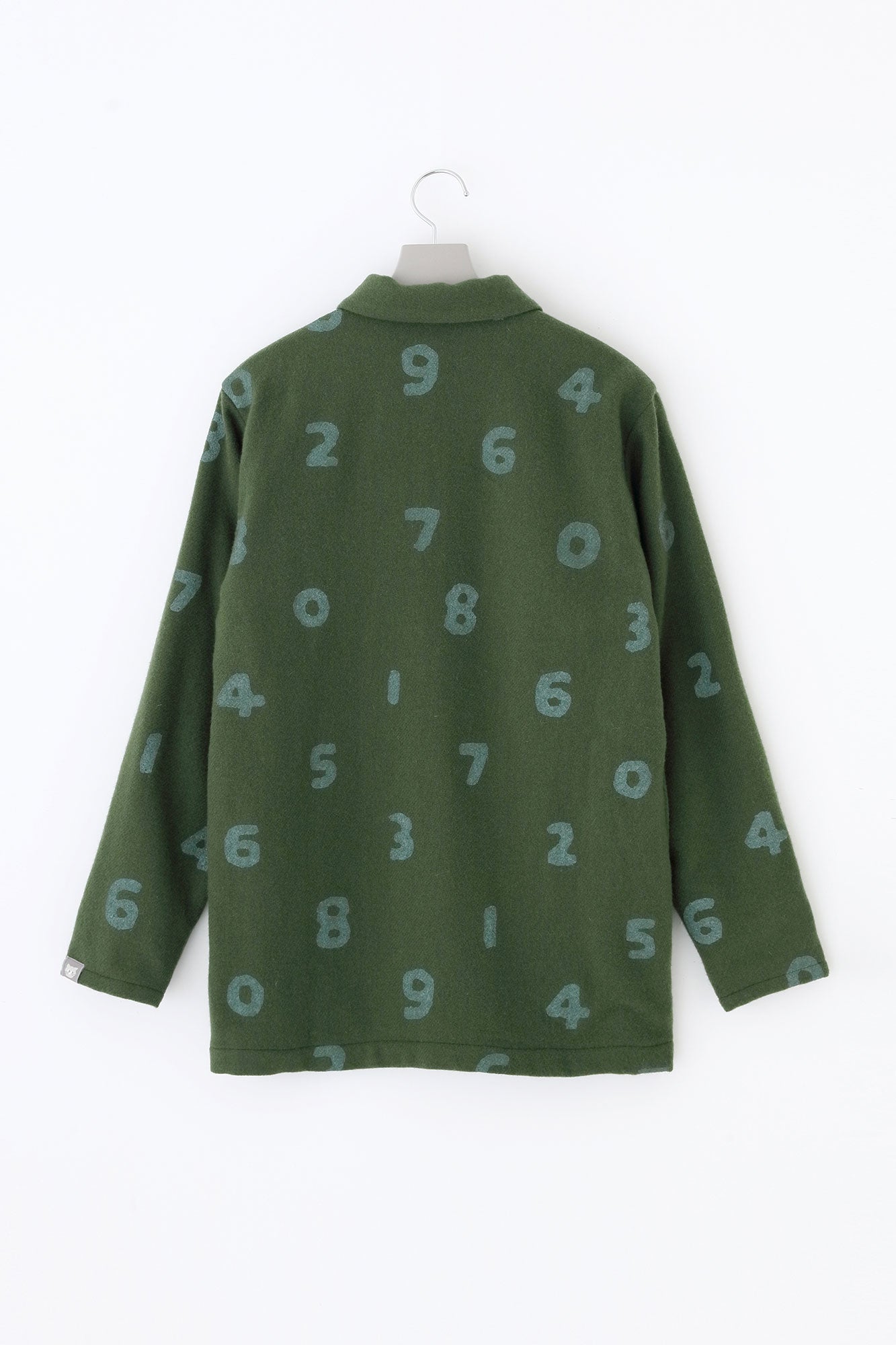 CORDURA® Combat Wool Cardigan with Collar／SO-SU-U Moss Green 