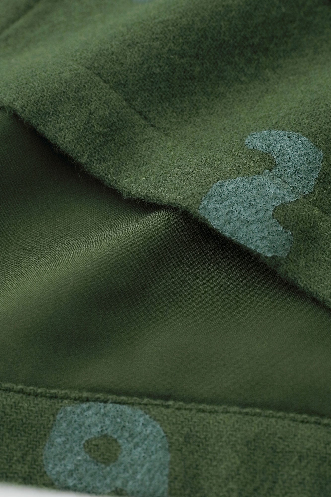 CORDURA® Combat Wool Cardigan with Collar／SO-SU-U Moss Green 
