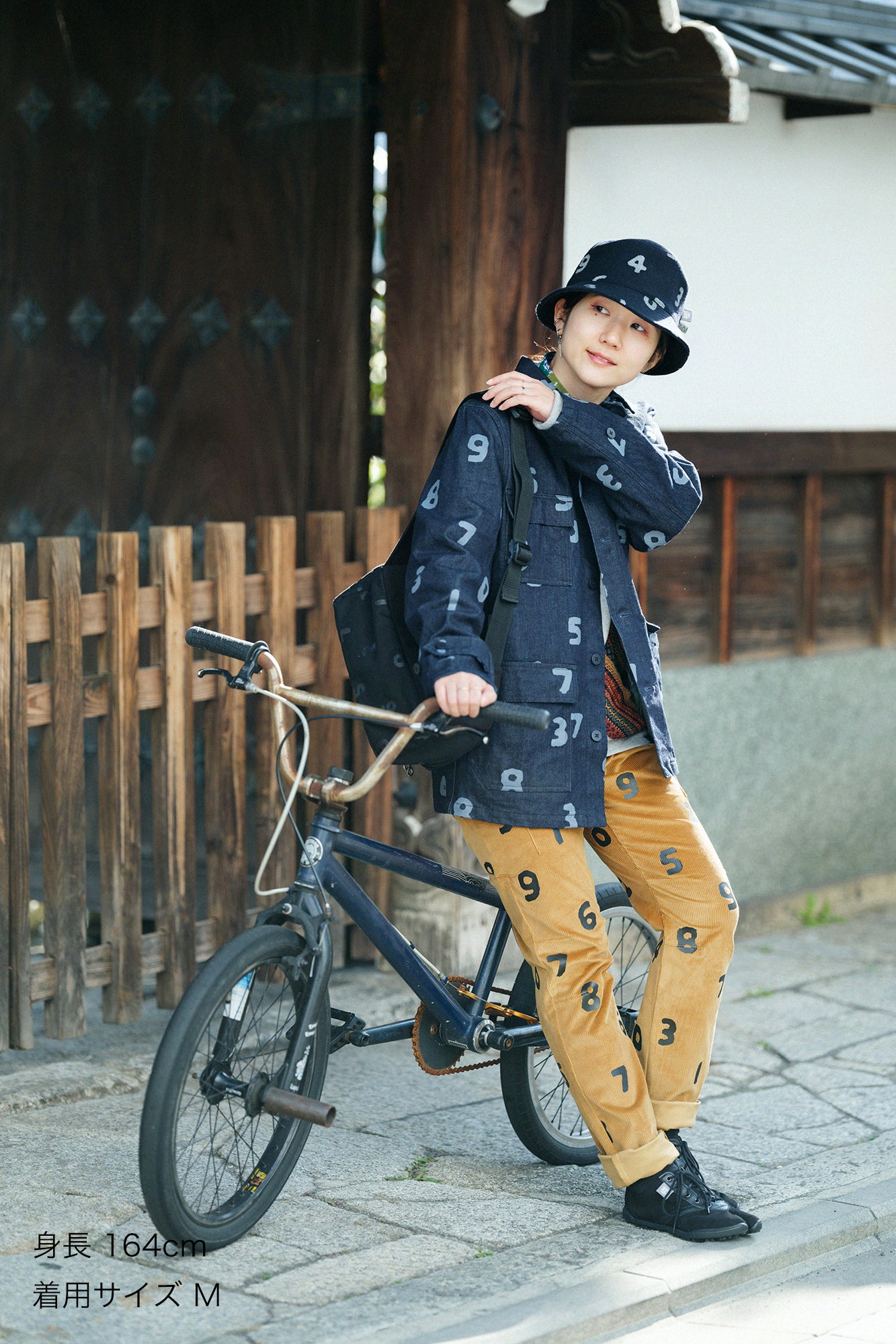 羊毛混紡牛仔布工裝外套/ SO-SU-U十數炭灰色