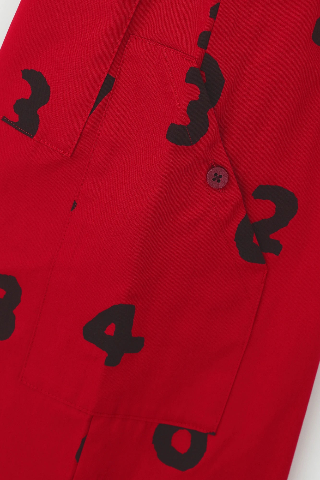 [Versand voraussichtlich um den 10. März] Cleanse (R) Twill BIKE-Shorts/SO-SU-U rot