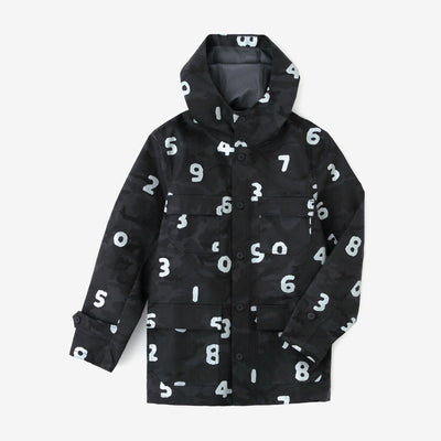 Waterproof Mountain Parka／camo SO-SU-U Dark Grey 