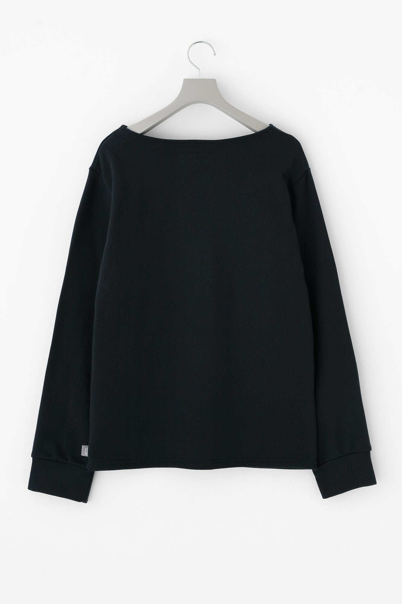 Fleece Boat Neck Sweat Shirt／Navy×SO-SU-U Kon