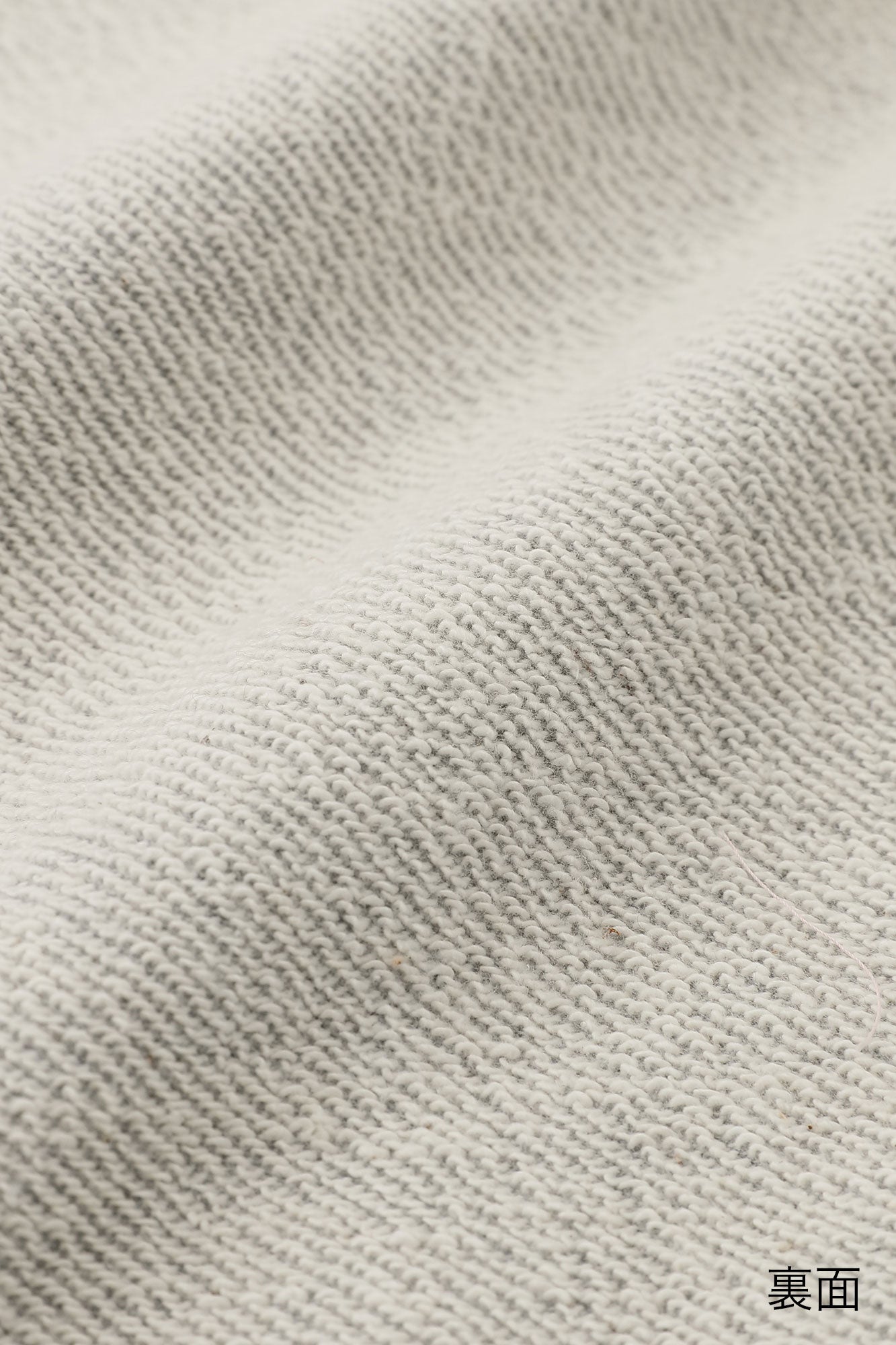 Fleece Boat Neck Sweat Shirt／Heather Grey×Terra Cotta JQ