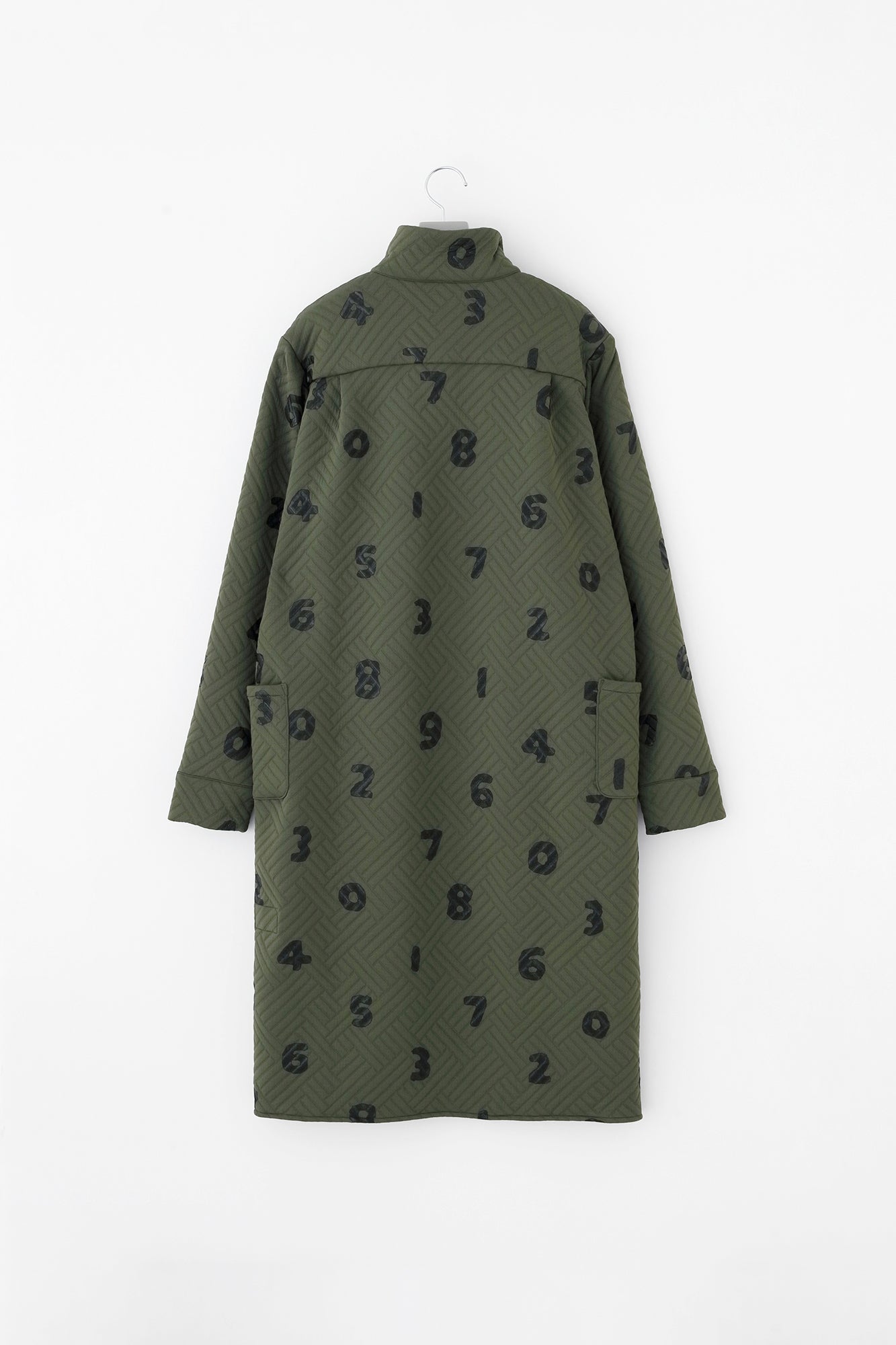 Quilting Jacquard SANPOOne-piece Dress／SO-SU-U Olive Green