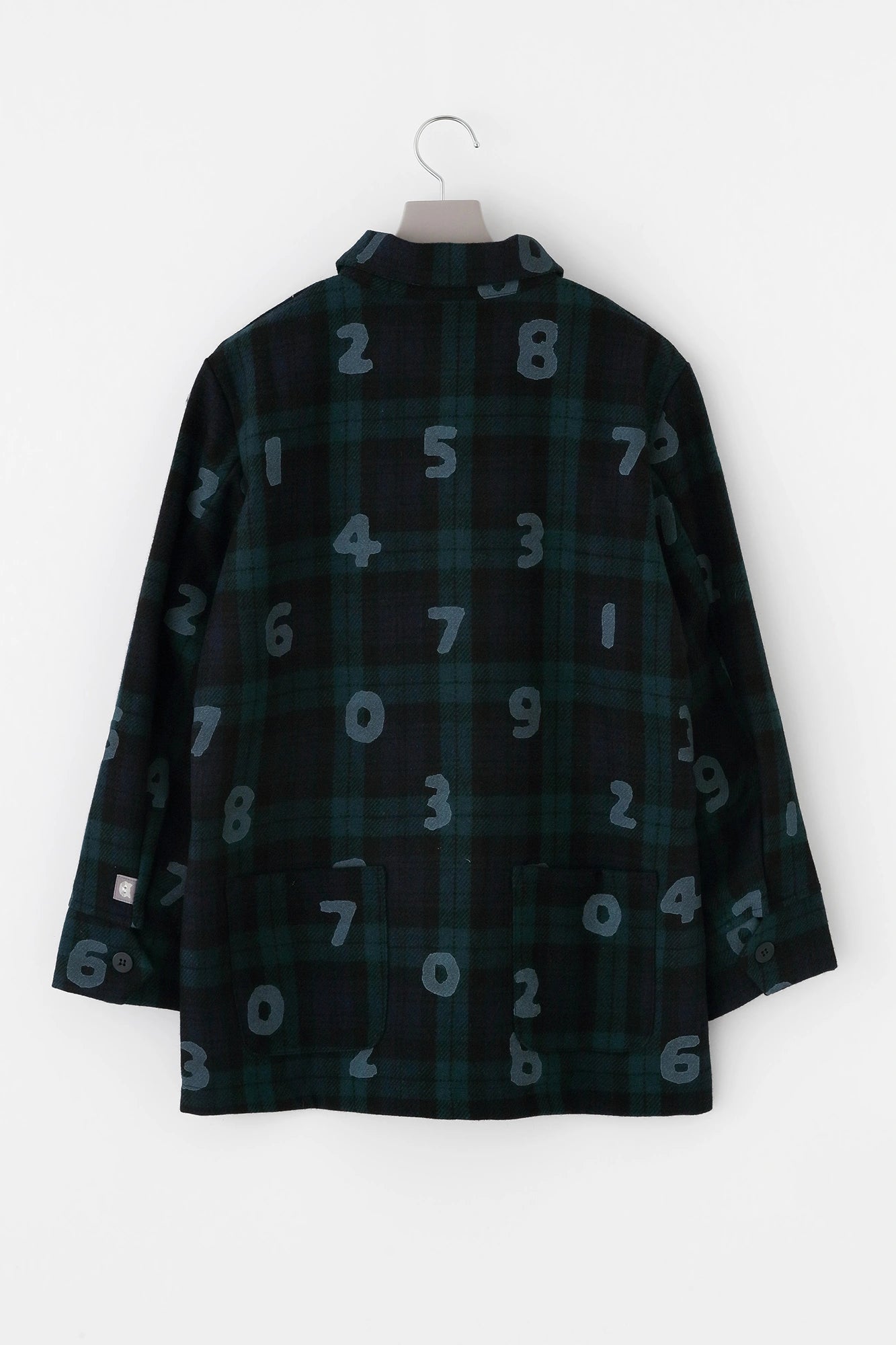【Ships ard. 9/29】Bishu Tweed Collared ZIP UP Jacket／SO-SU-U Black Watch Check
