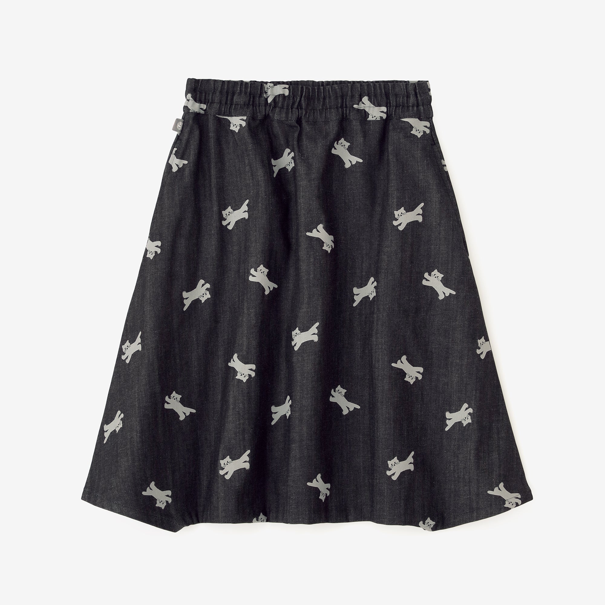 Stretch Denim Sarouel Pants／Cat Sprint Indigo 