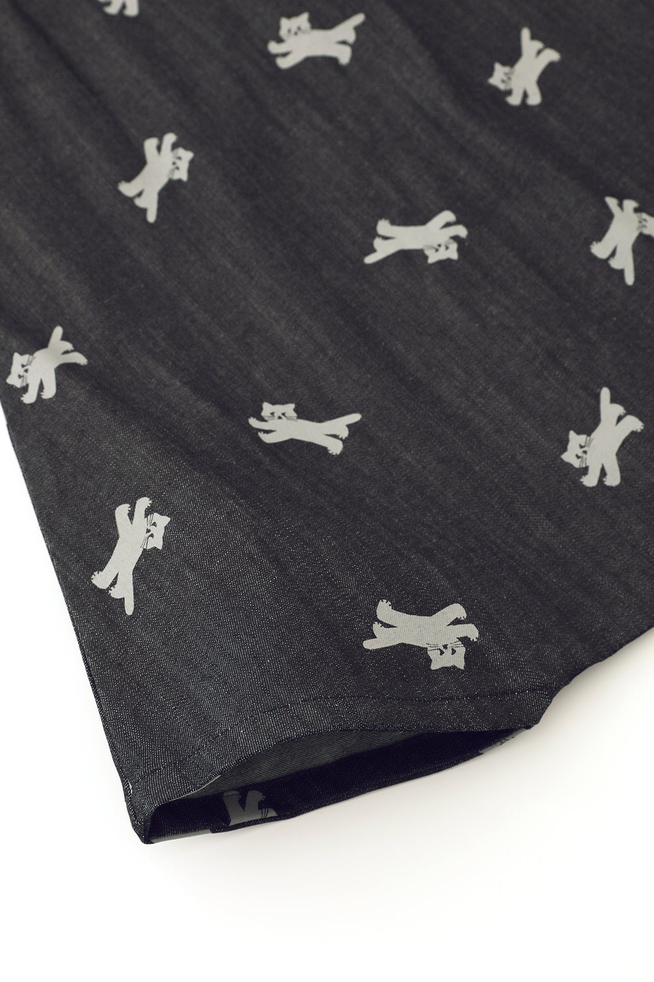 Stretch Denim Sarouel Pants／Cat Sprint Indigo 