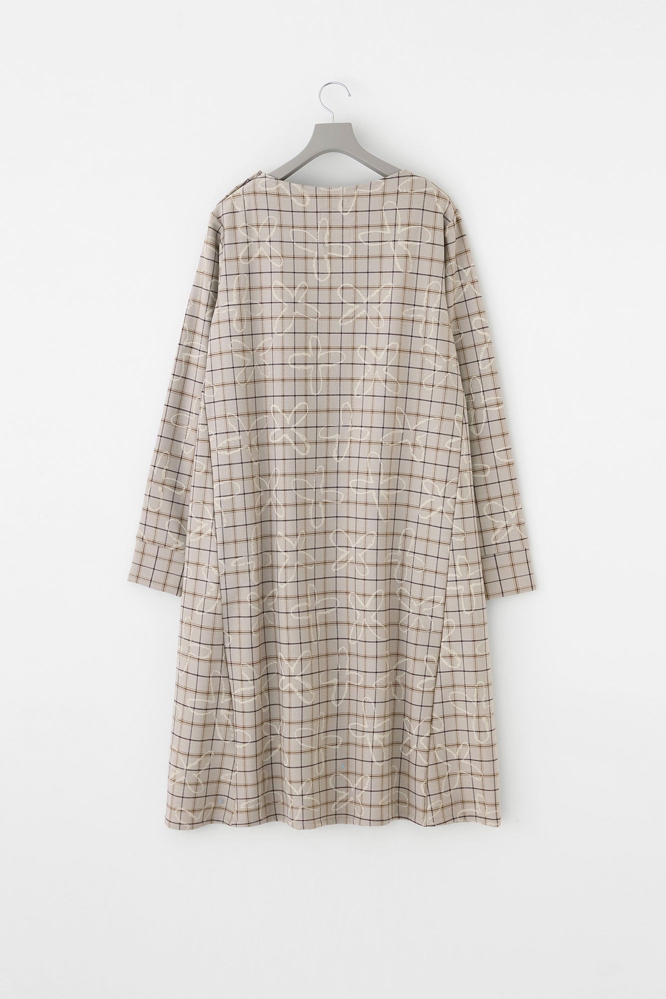 Soft Thermo(R)  內起絨  格紋 BIKE 連身裙  ／蘿蔔草