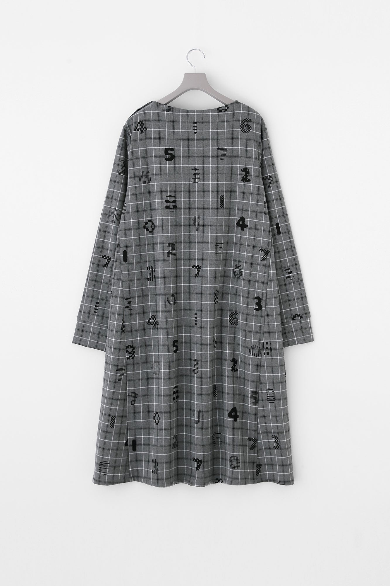 Soft Thermo(R)  Fleece Lining Check BIKE One-piece Dress ／SOU・SOU Kyoto