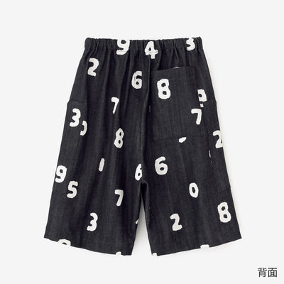 ストレッチデニム BIKEショーツ／インディゴ×SO-SU-U