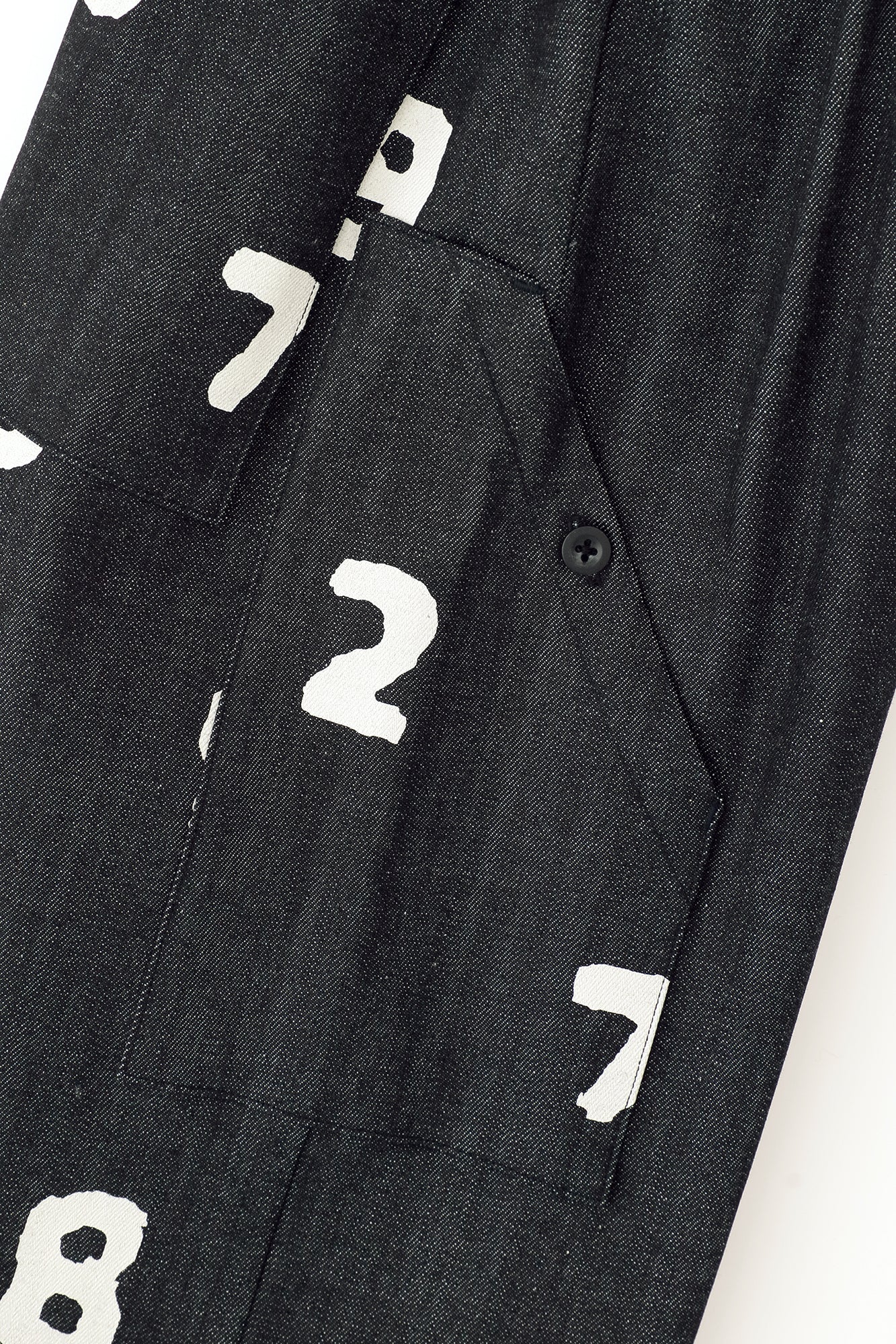 Stretch Denim BIKE Shorts／Indigo×SO-SU-U 