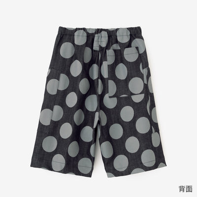 ストレッチデニム BIKEショーツ／インディゴ×KPD