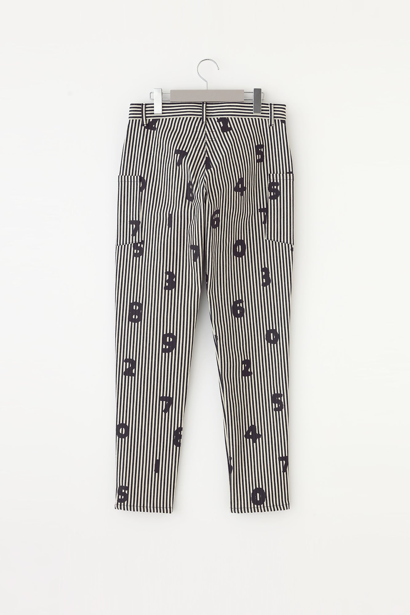 [Expédition prévue vers le 10 mars] Pantalon cargo fuselé en denim Hickory/Indigo x SO-SU-U