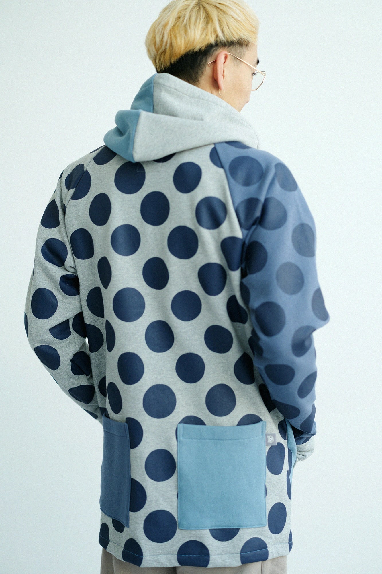 Fleece BIKE Parka／KPD Grey Green・Fog Blue