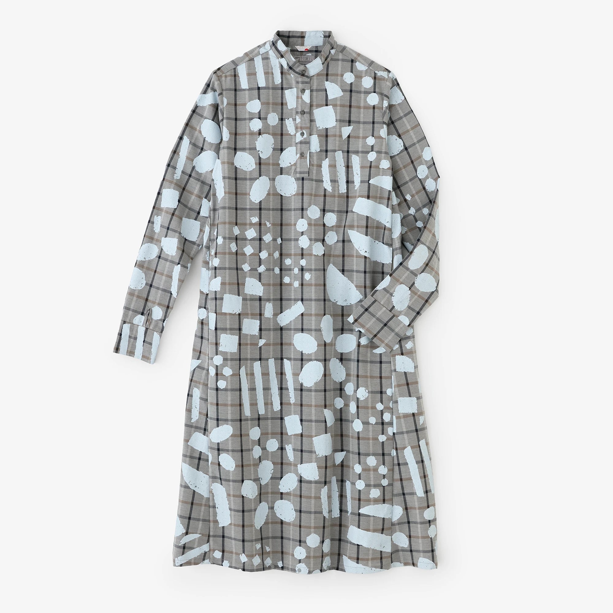 【3月10日頃発送予定】メランジチェック H.N.BIKEワンピース／うらら 陽（よう）