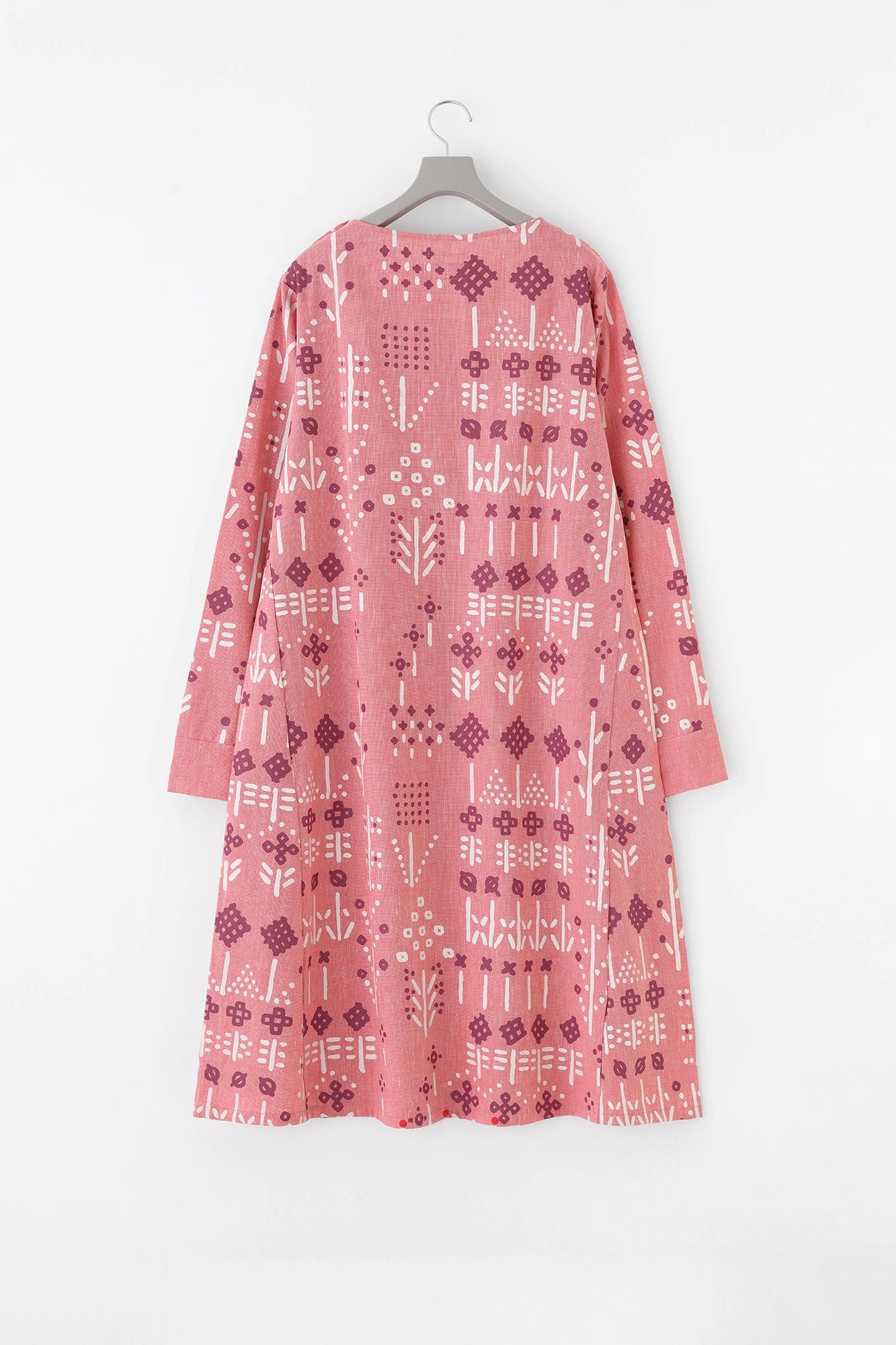 Robe BIKE en lin coton/Soso rose saumon