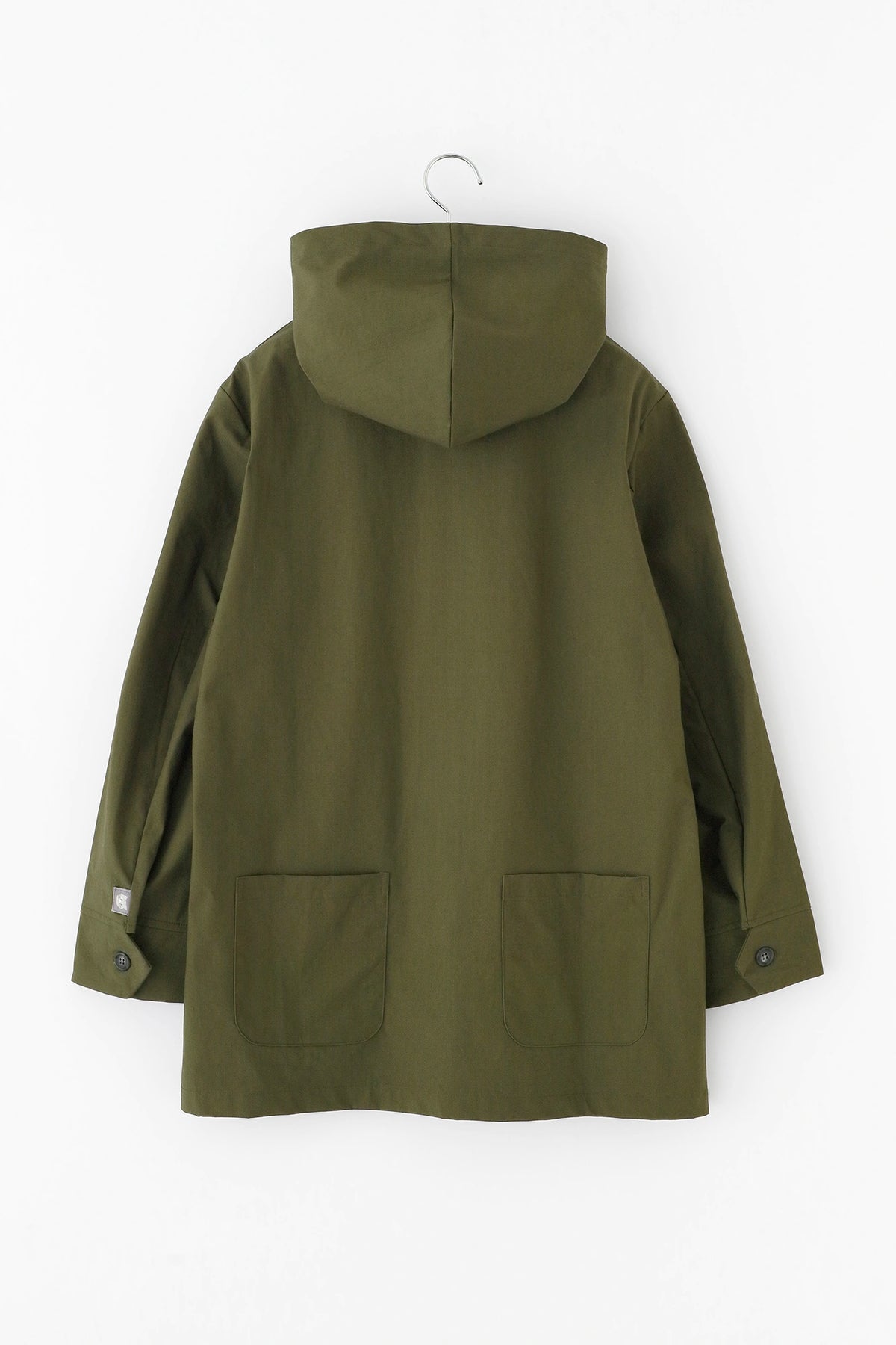 【10月上旬発送予定】ミリタリーリップストップ ZIP UP フードジャケット／オリーブグリーン
