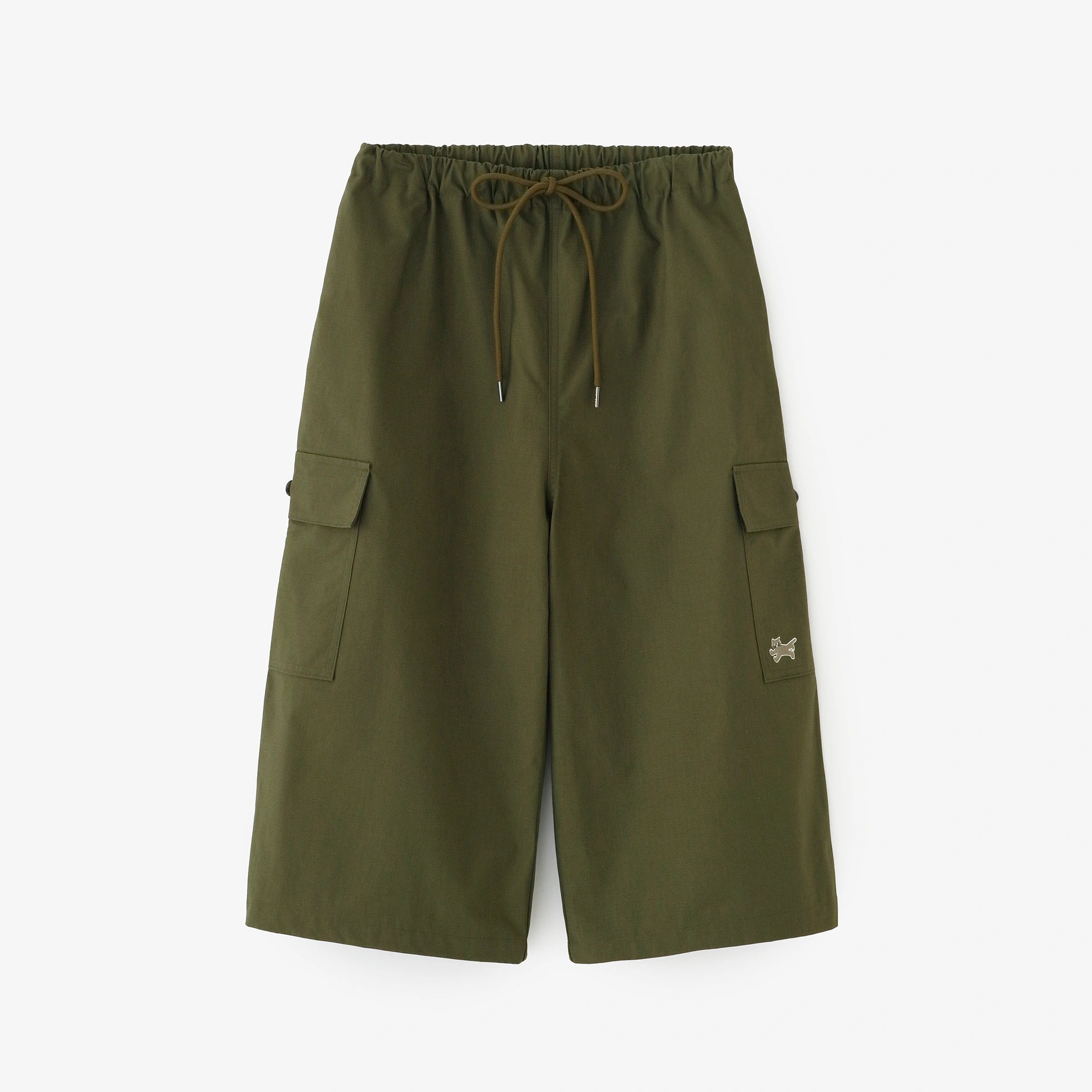 【9月29日頃発送予定】ミリタリーリップストップ クオーターカーゴパンツ／オリーブグリーン