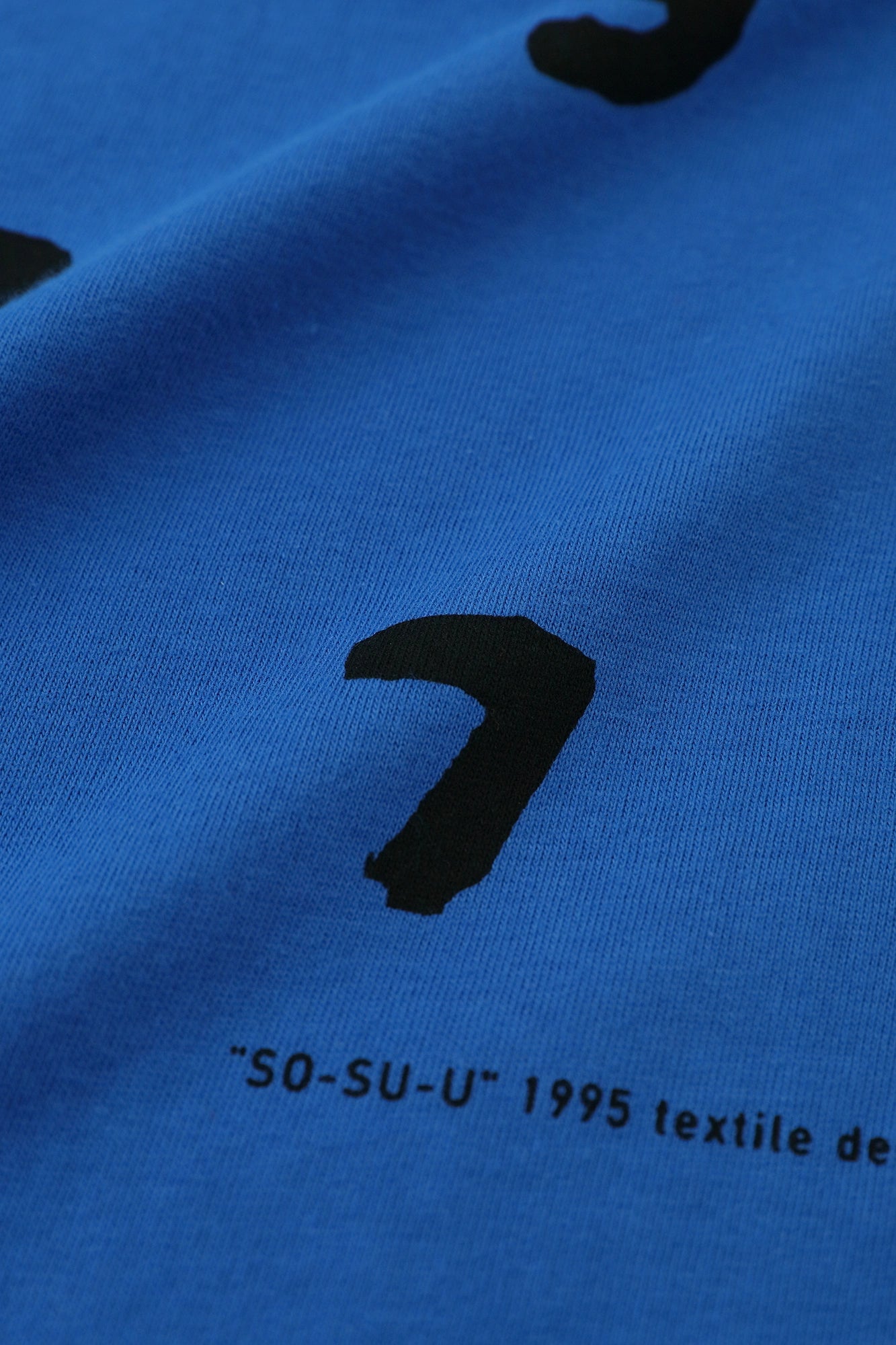[Versand voraussichtlich um den 28. April]SO-SU-U Kurzarm-T-Shirt [5.0]/Königsblau