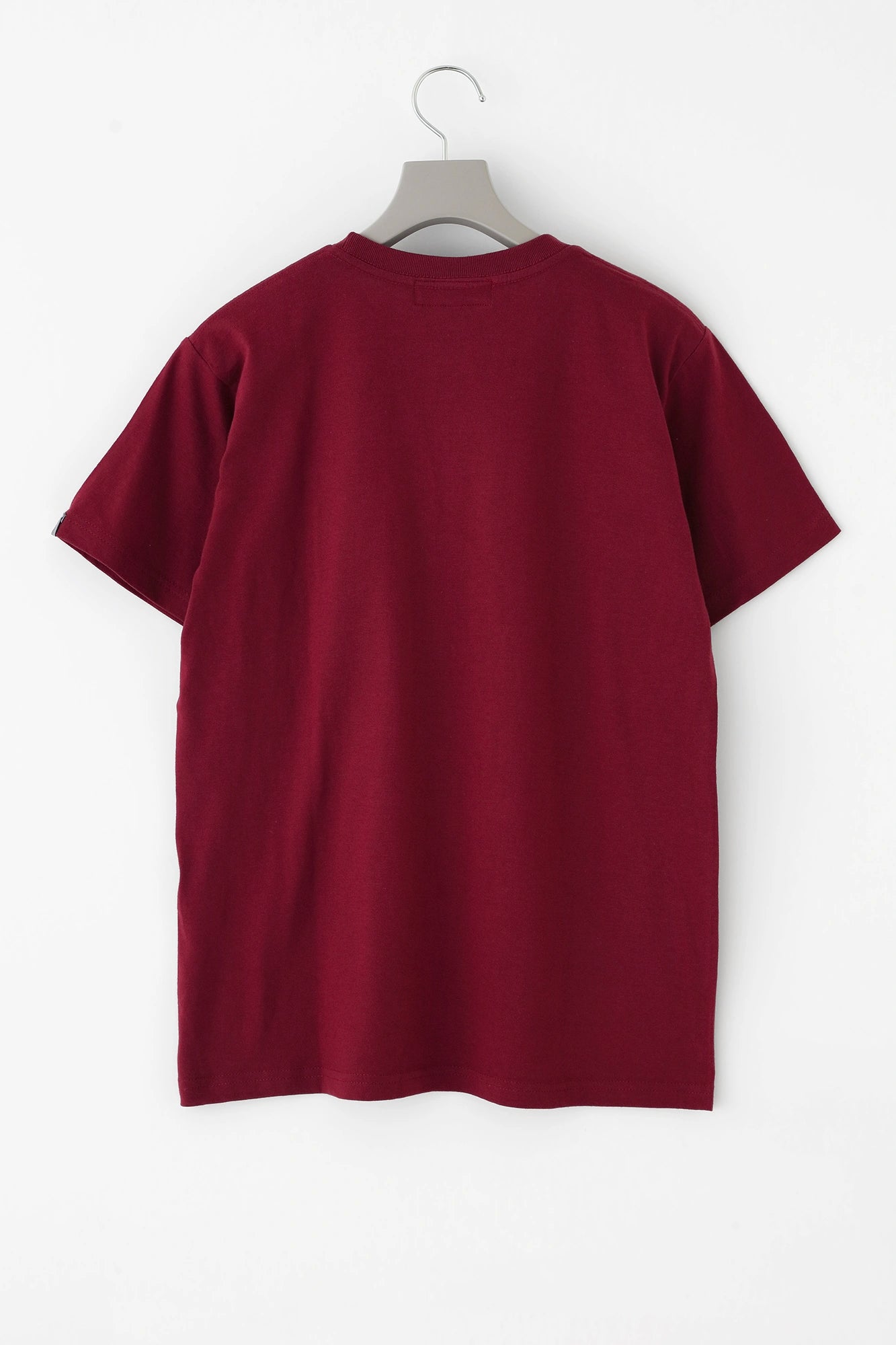 【4月28日頃発送予定】半袖 ポケットTシャツ[5.0]／バーガンディ×SO-SU-U昆（こん）