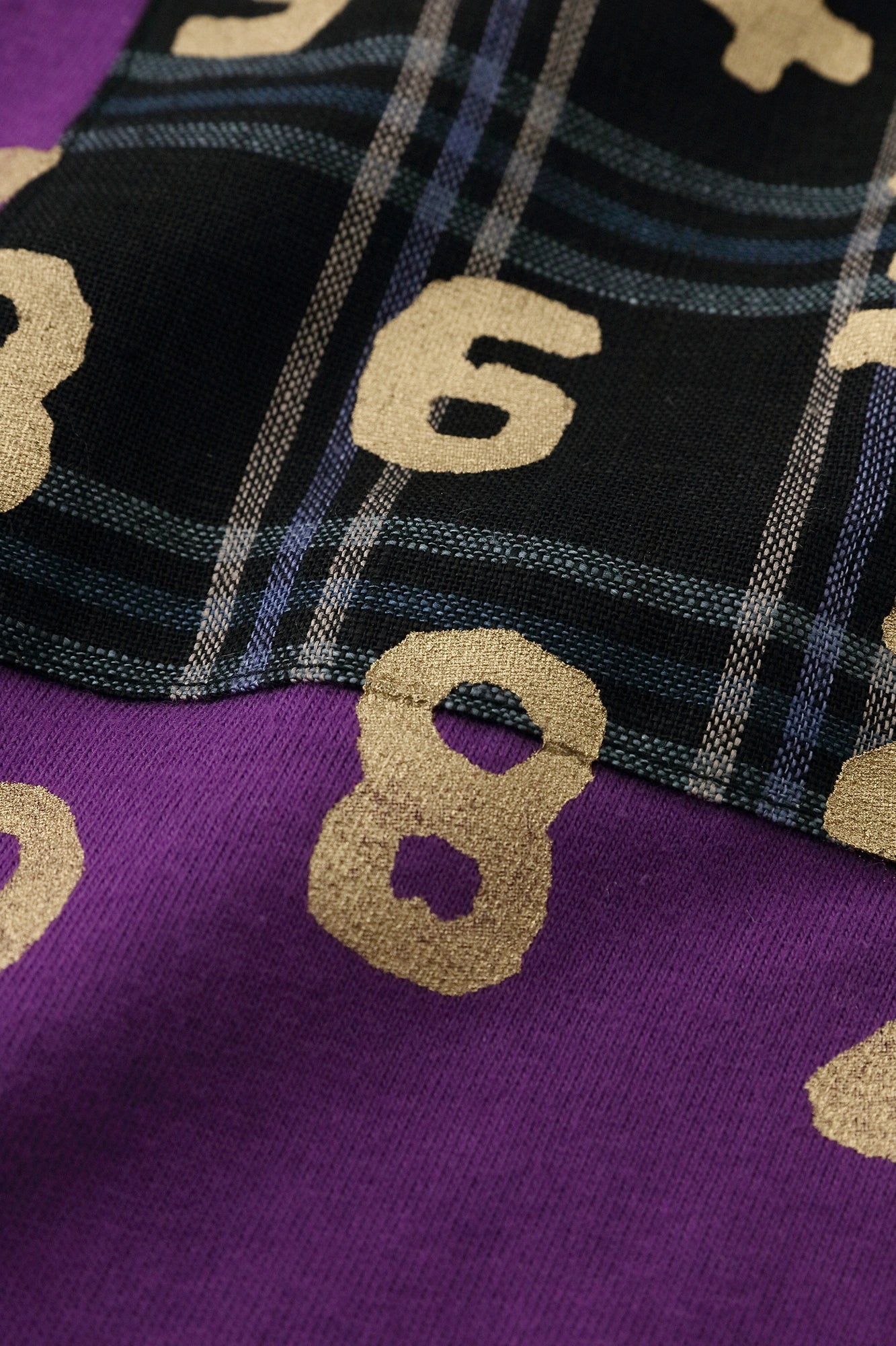 【Ships ard. 6/30】Short Sleeve Pocket T-shirt[5.0]／Purple×SO-SU-U Kon