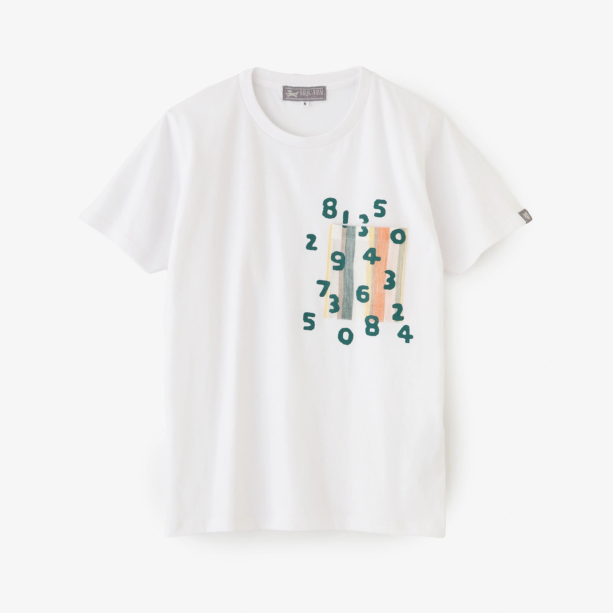 【Ships ard. 6/30】Short Sleeve Pocket T-shirt[5.0]／White×SO-SU-U Kon