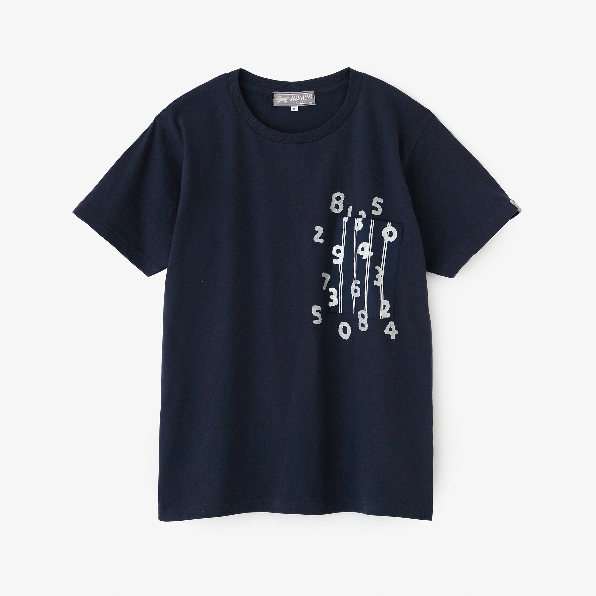 【Ships ard. 6/30】Short Sleeve Pocket T-shirt[5.0]／Metro Blue×SO-SU-U Kon