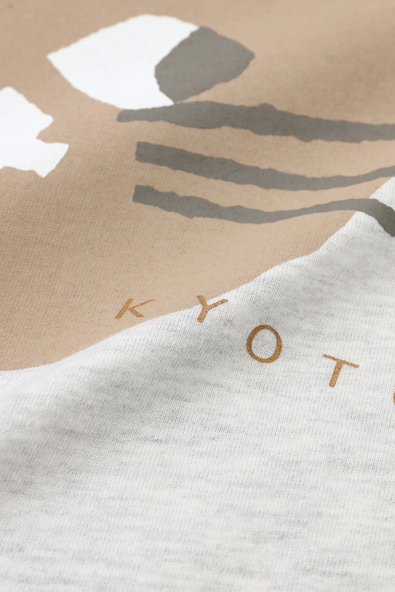 【6月30日頃発送予定】depoニャン 半袖Tシャツ[5.0]／アイボリー