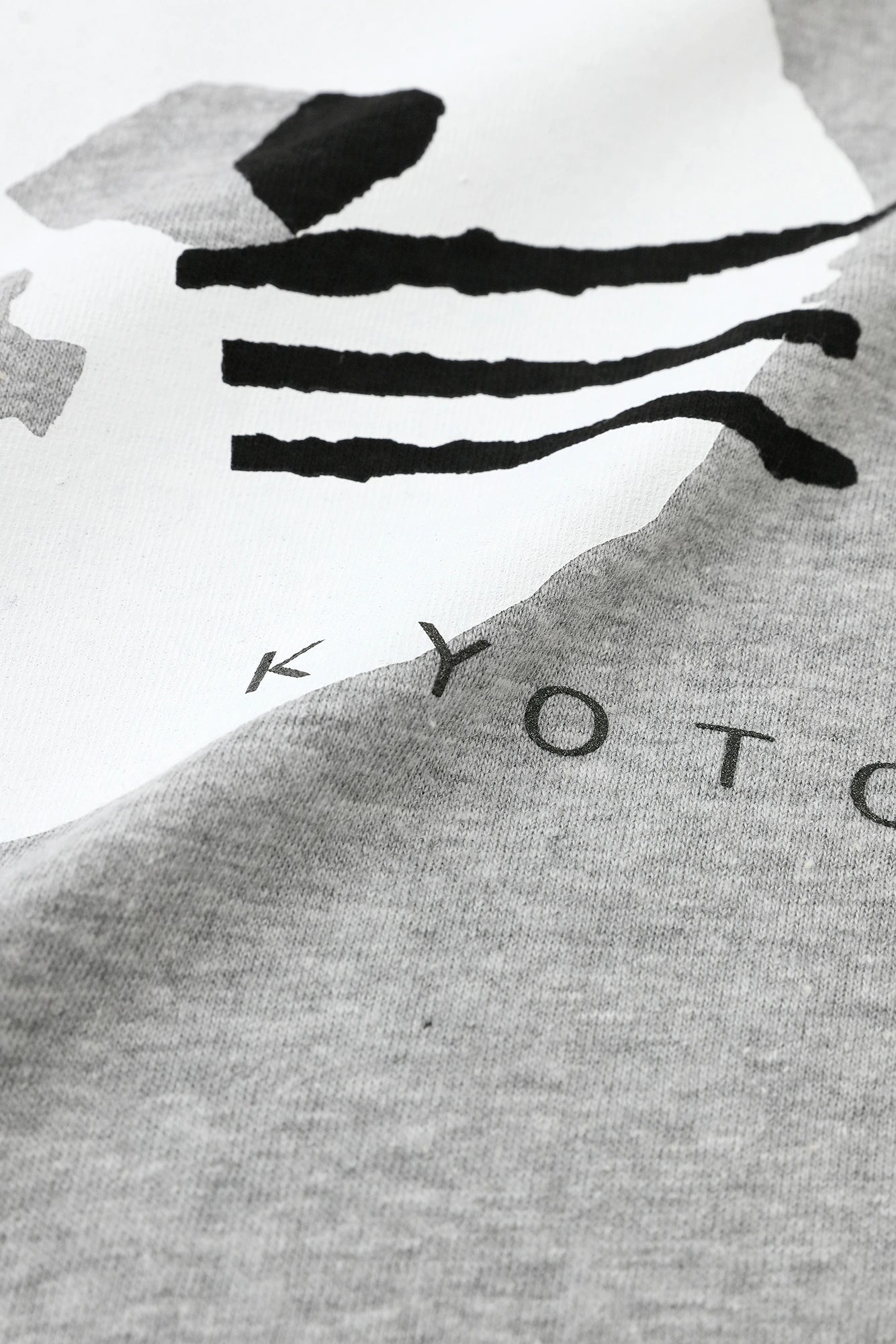 【6月30日頃発送予定】depoニャン 半袖Tシャツ[5.0]／ヘザーグレー