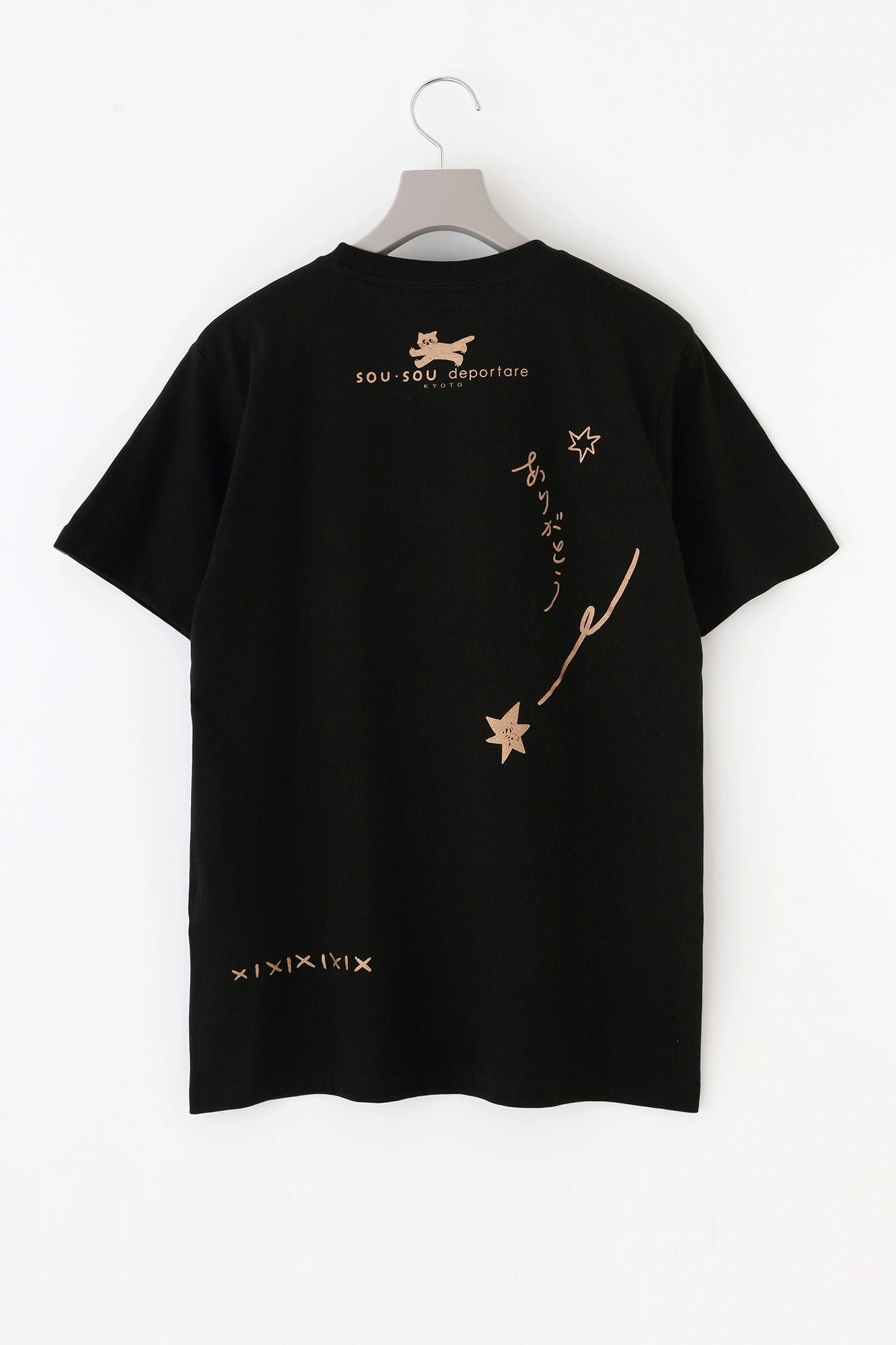 【6月30日頃発送予定】depo 乱描画（らんびょうが） 半袖Tシャツ[5.0]／ブラック