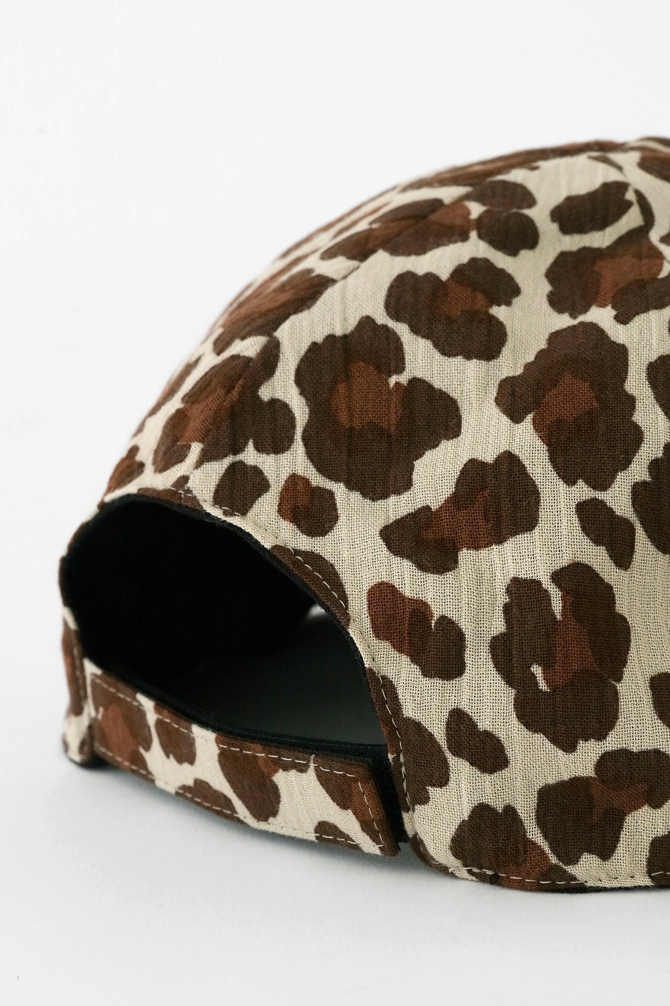 【6月30日頃発送予定】高島縮 20/20 リバーシブル キャップ／depo leopard Daylight