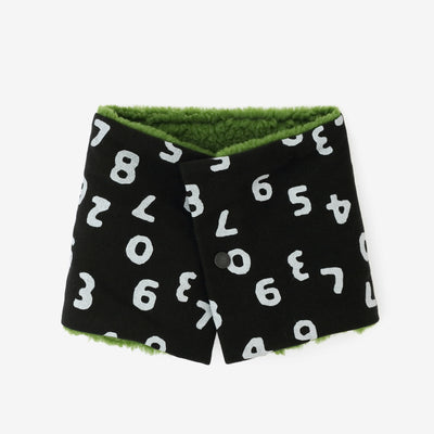 雙面用 BIKE短圍巾／SO-SU-U十數昆 上下 黑色