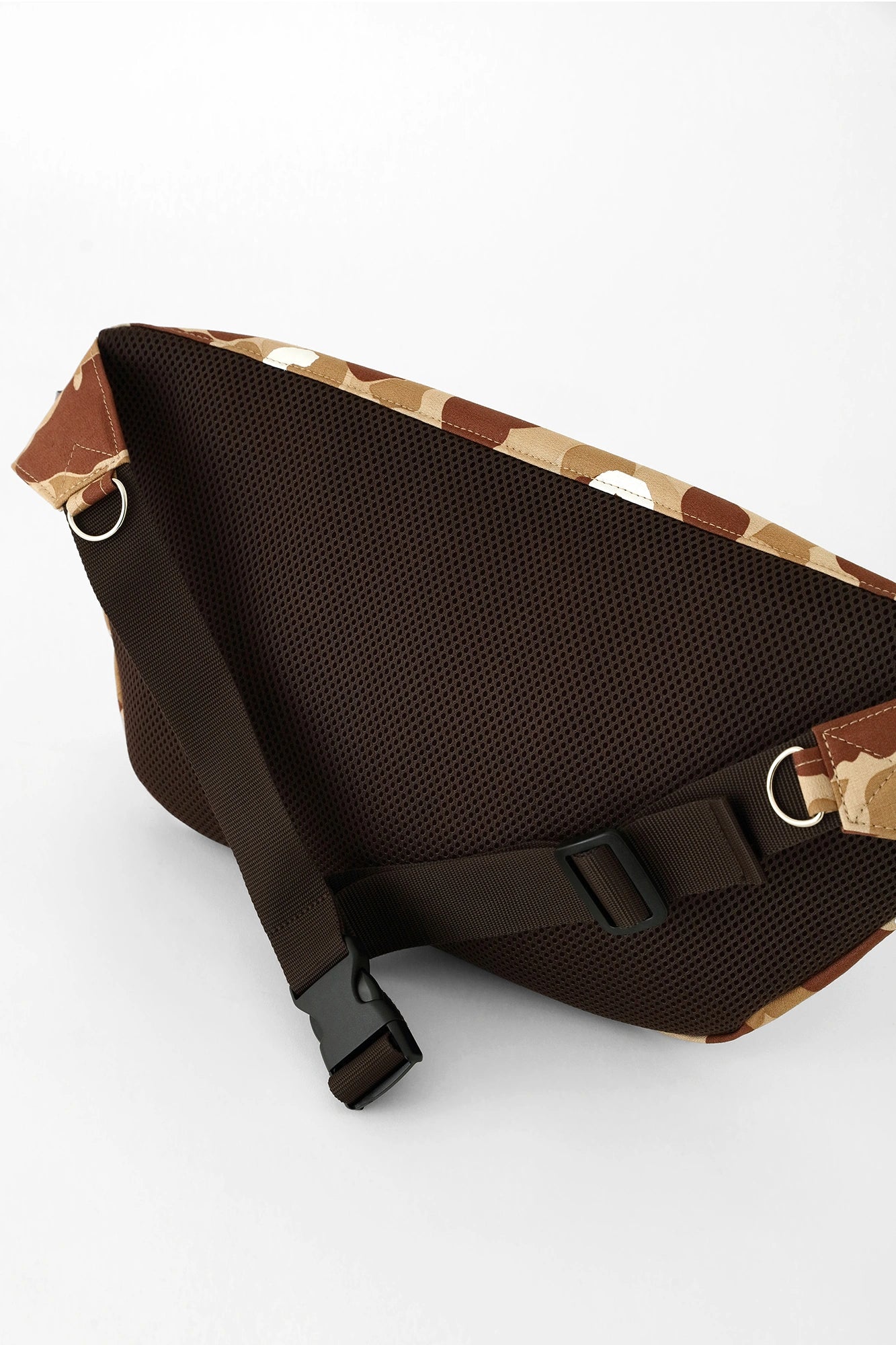 Sac bandoulière double face / camouflage chasse au canard SO-SU-U beige clair