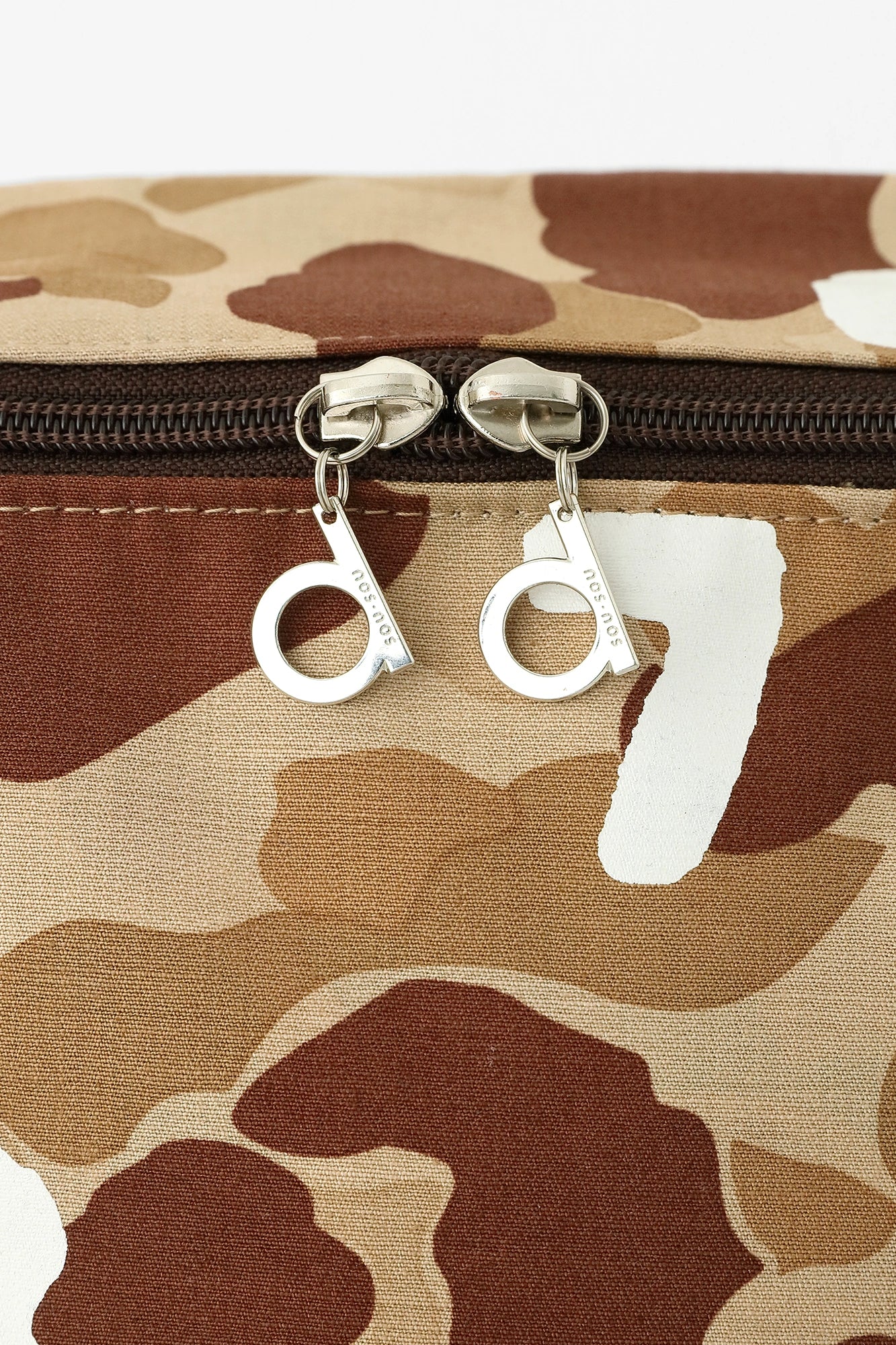 Sac bandoulière double face / camouflage chasse au canard SO-SU-U beige clair