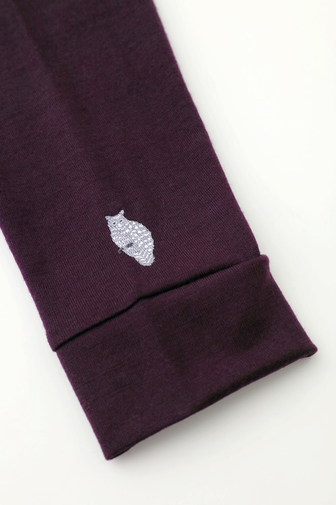 【預購】平針織 可洗羊毛 造型高領L/S長版上衣／紫藍色（※預計於12月9日左右發貨）