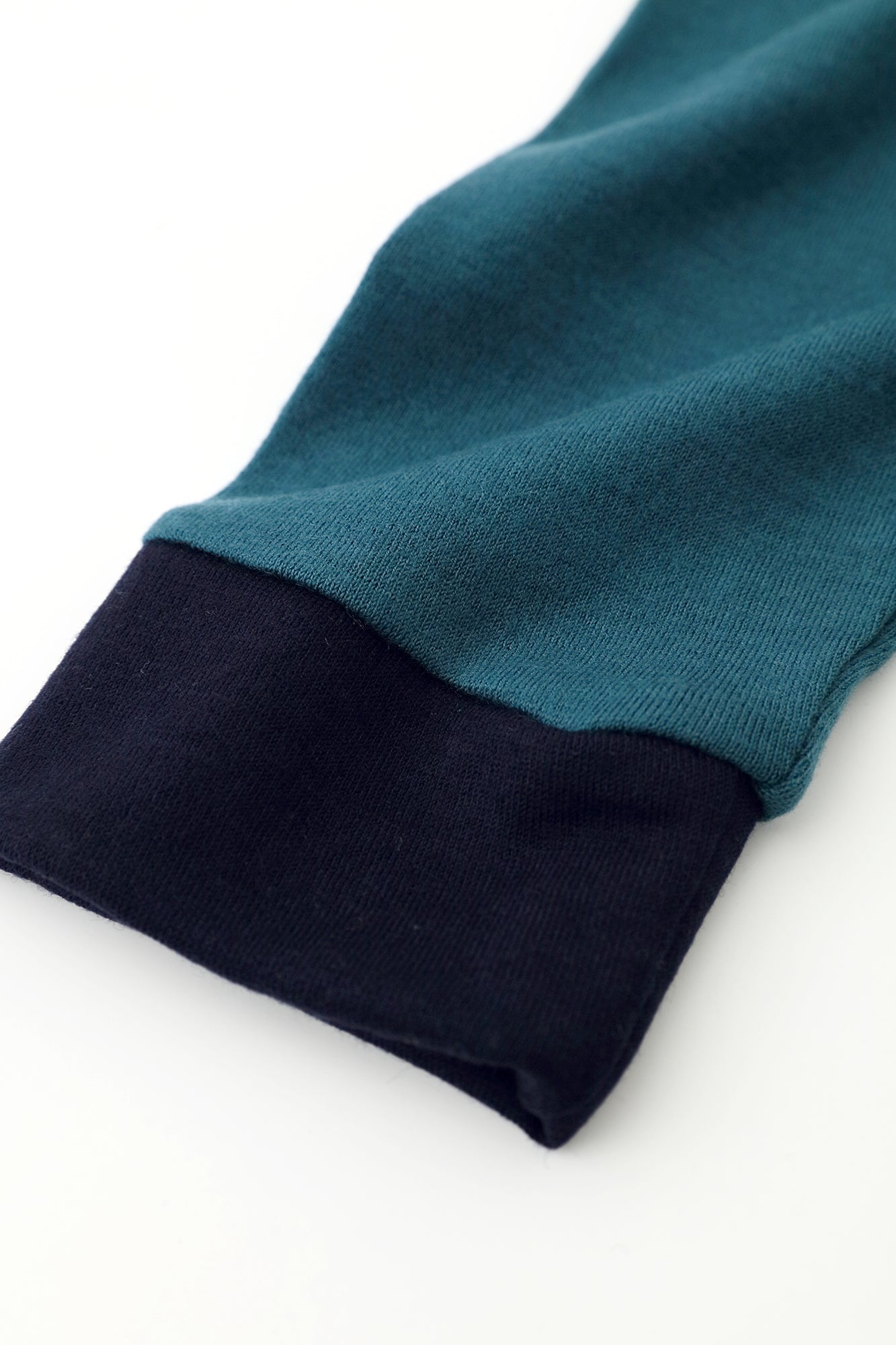 【預購】平針織 可洗羊毛 造型高領L/S長版上衣／藍色（※預計於12月9日左右發貨）