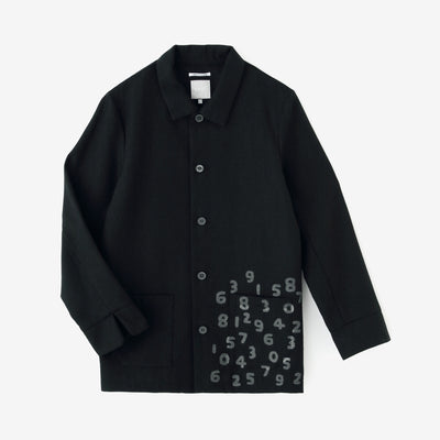 【預購】CORDURA® 耐磨羊毛 有領夾克／黑色（※預計於12月9日左右發貨）