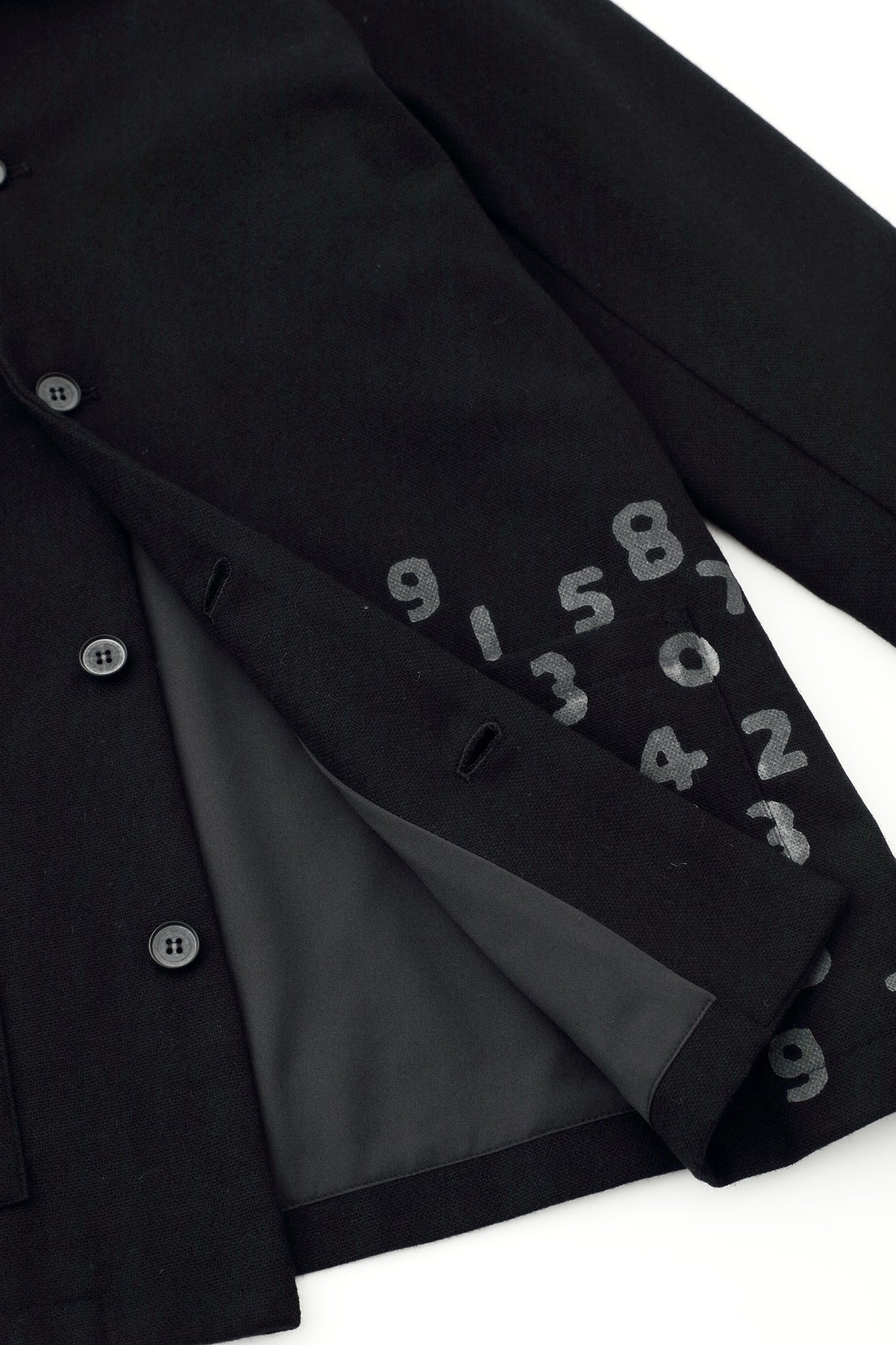 【Pre-order】CORDURA® Combat Wool Collar Jacket／Black（※Scheduled to be shipped around Dec 9）