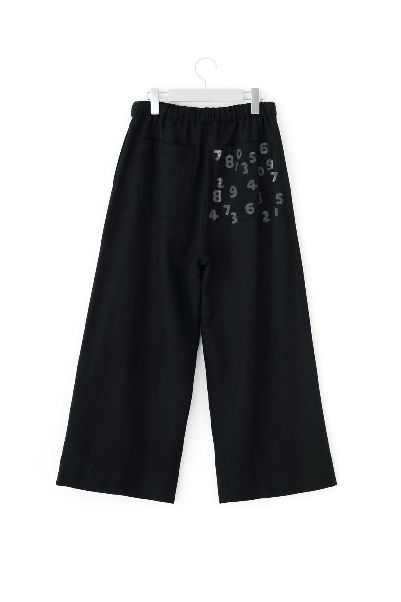 net限定】コーデュラ(R) コンバットウール ワイドパンツ／ブラック