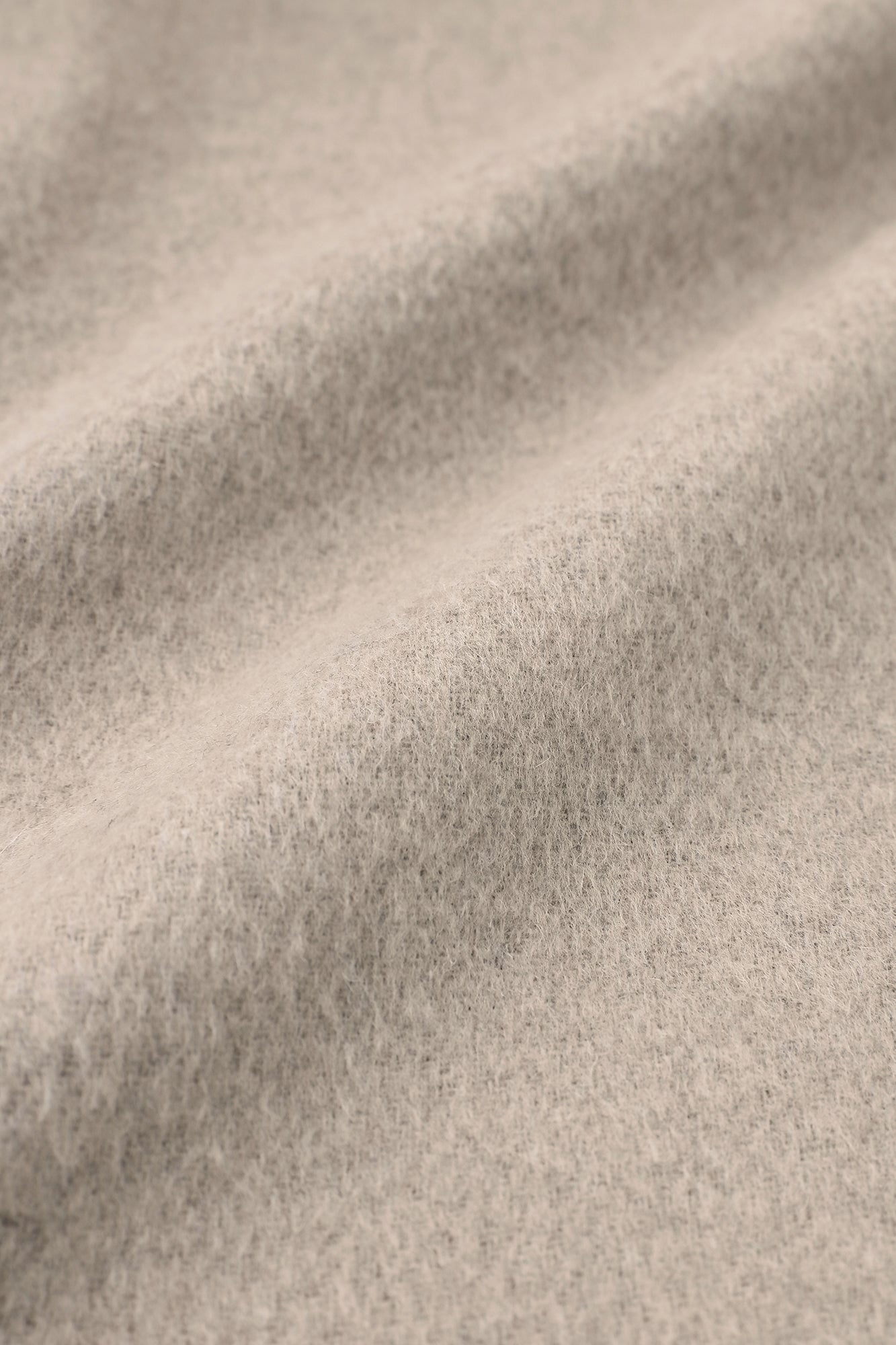 【預購】A.S 雙面羊毛 立領短外套／沙色×網代紋和SO-SU-U十數 昆（※預計於12月9日左右發貨）