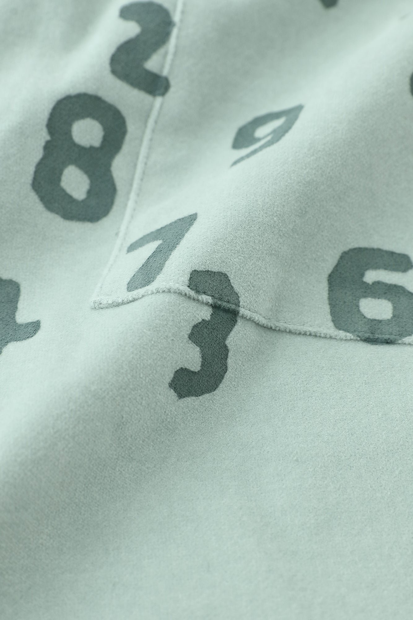 鑲嵌針織 休閒窄管長褲／棕色