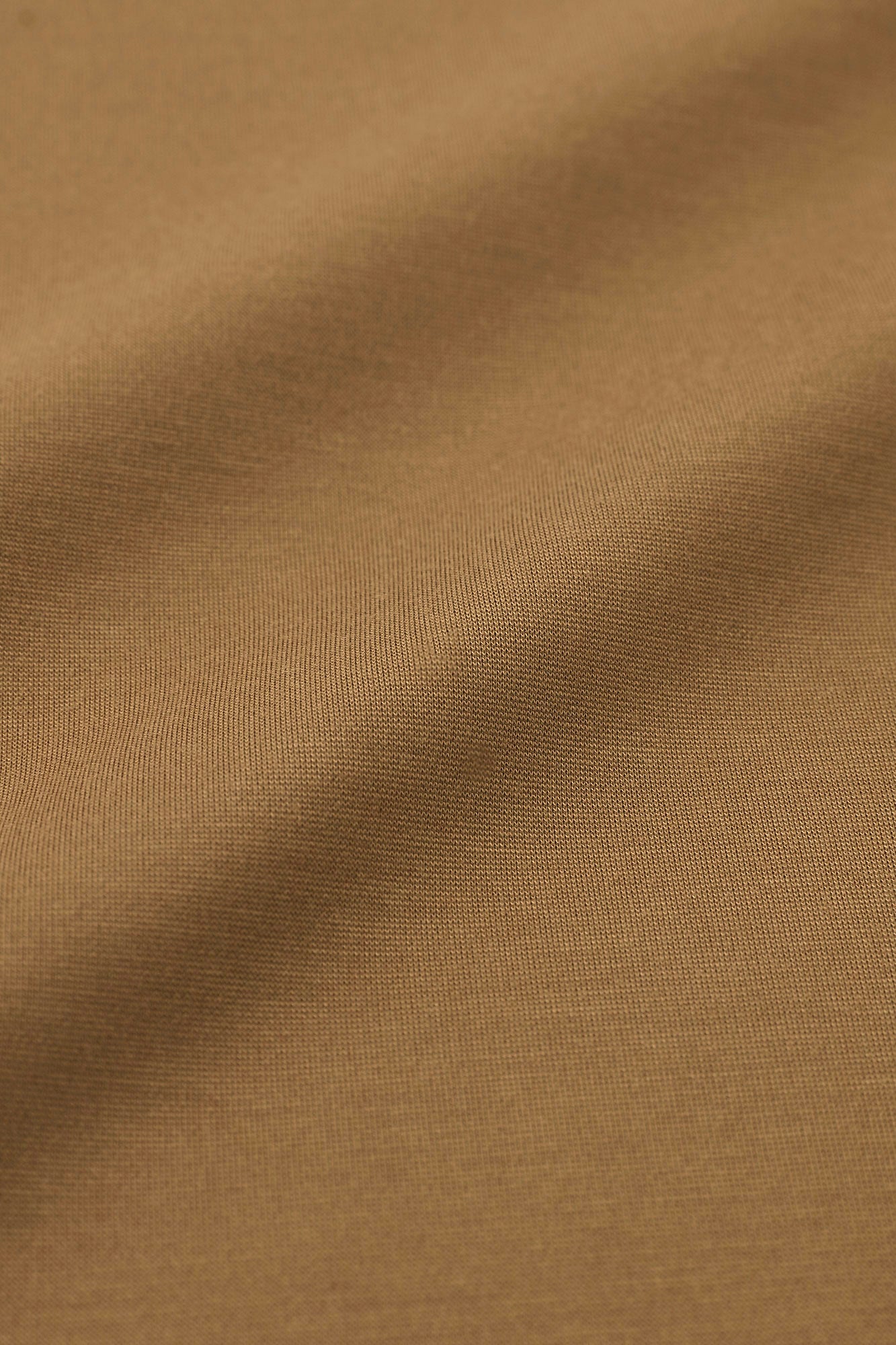 【Pre-order】Soft Thermo(R) Ponte Fabric Turtle Neck L/S One-piece Dress Maxi Length／Brown（※Scheduled to be shipped around Dec 9）