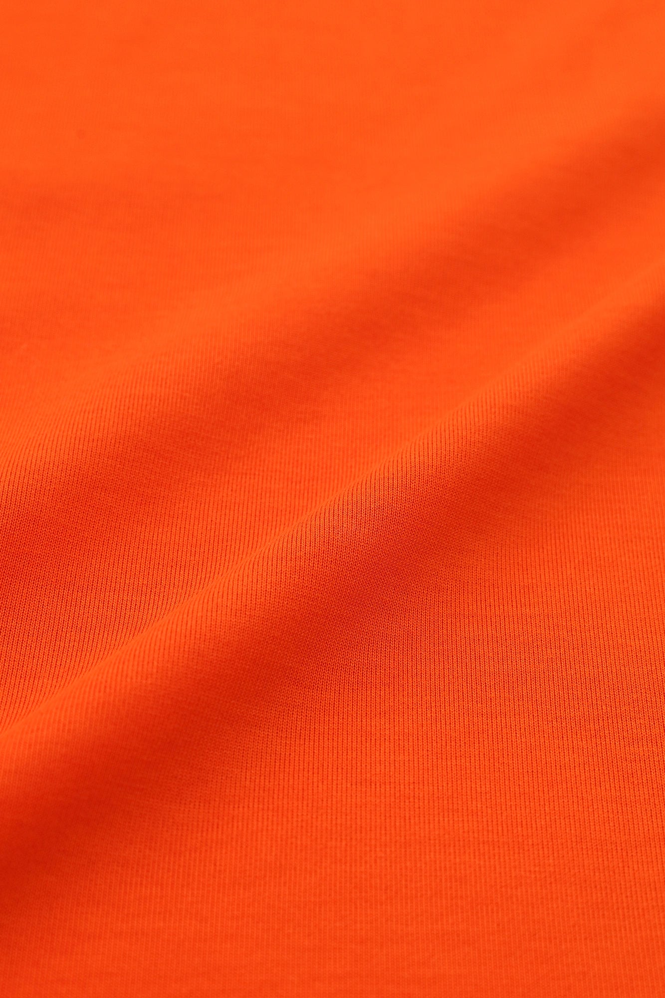 [Expédition prévue vers le 17 mars] Manteau tunique léger à col en V en jersey de fils parallèles/orange chromé