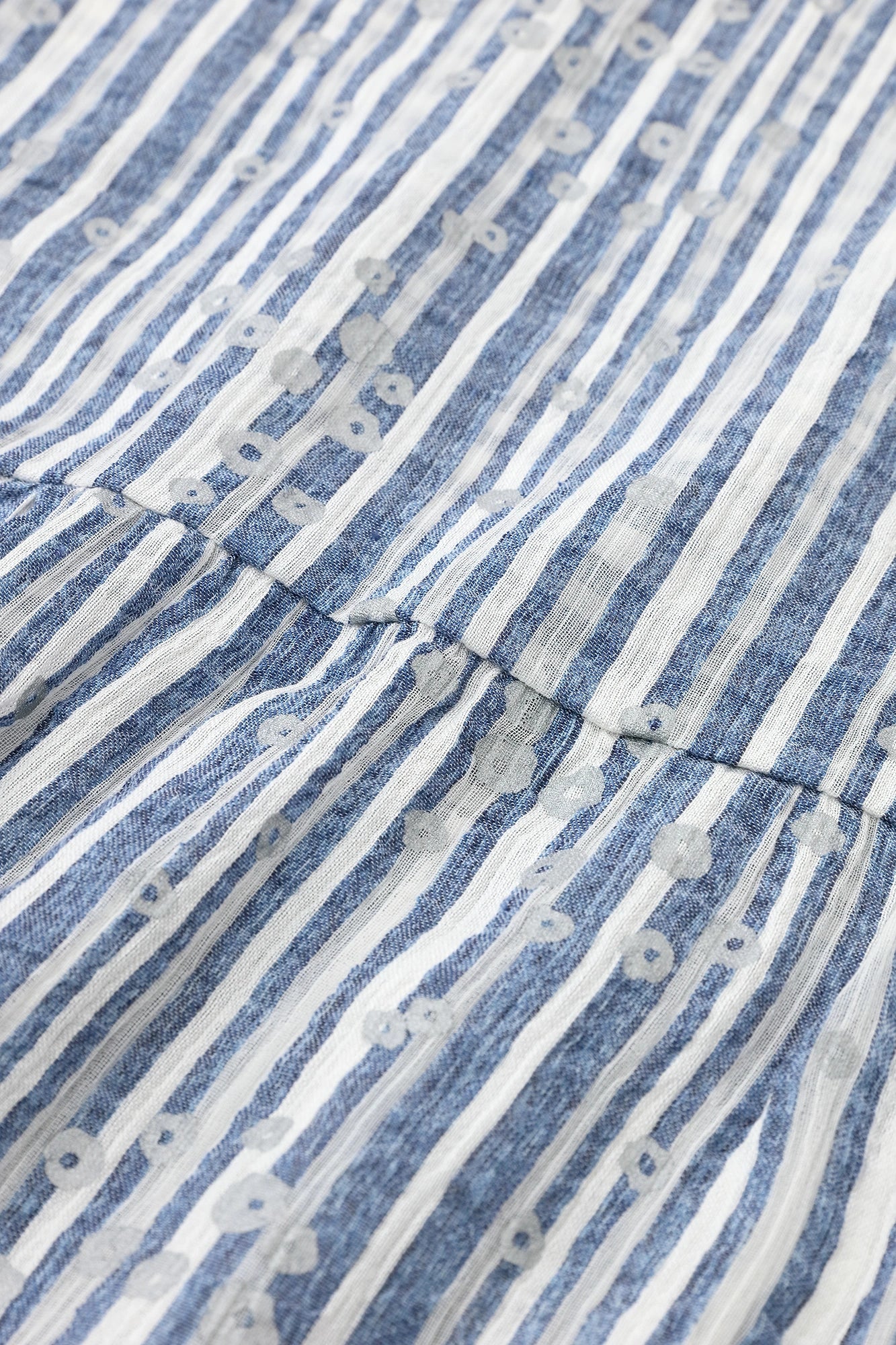 [Versand voraussichtlich um den 7. Juli] Linen Soccer Wrinkle Blues/Flower Murmur Blue Stripe
