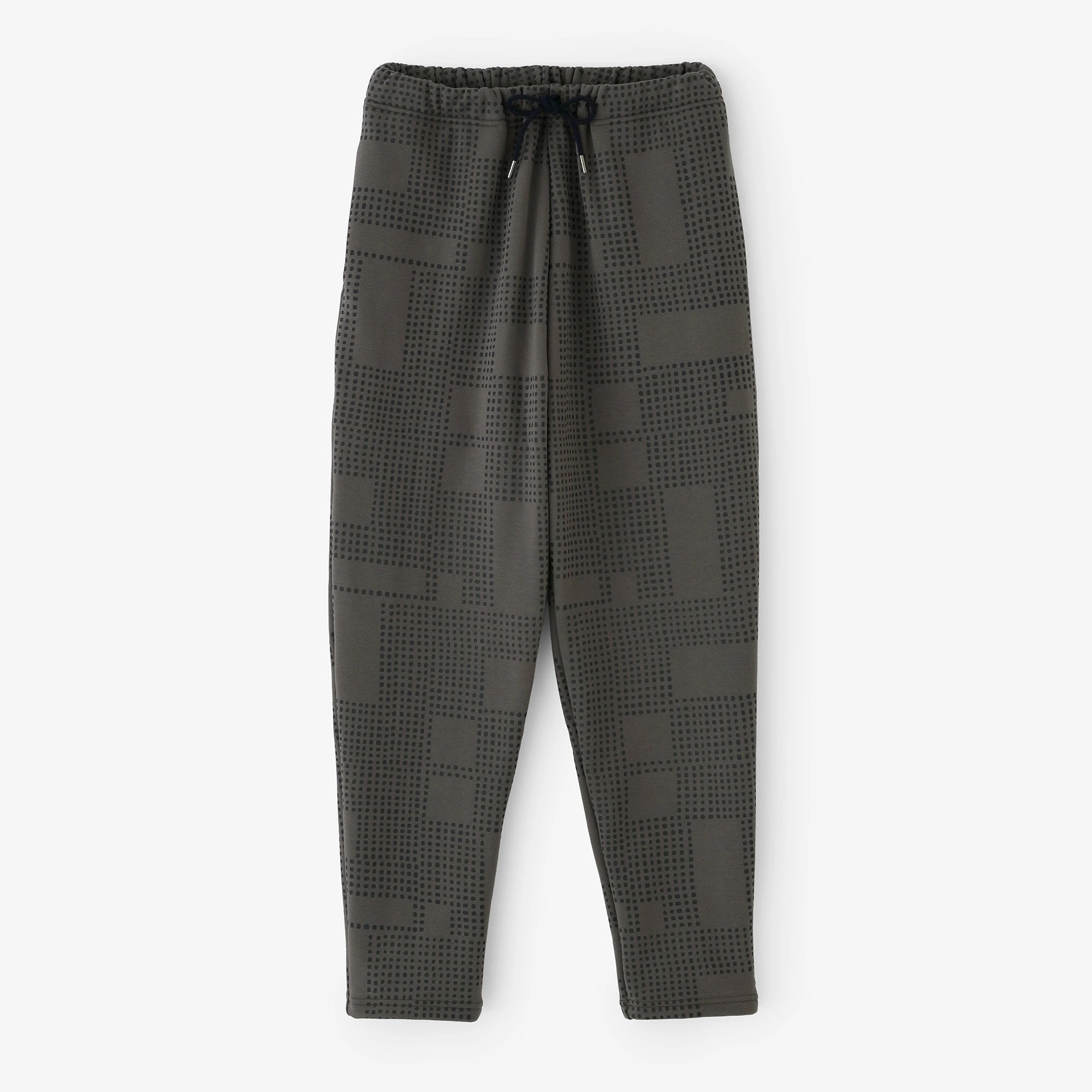 Doublure polaire brossée pantalon fuselé facile/gris acier ombre