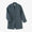 [Versand voraussichtlich um den 17. März] Double Cross Stretch Collarless Jacket/River Blue