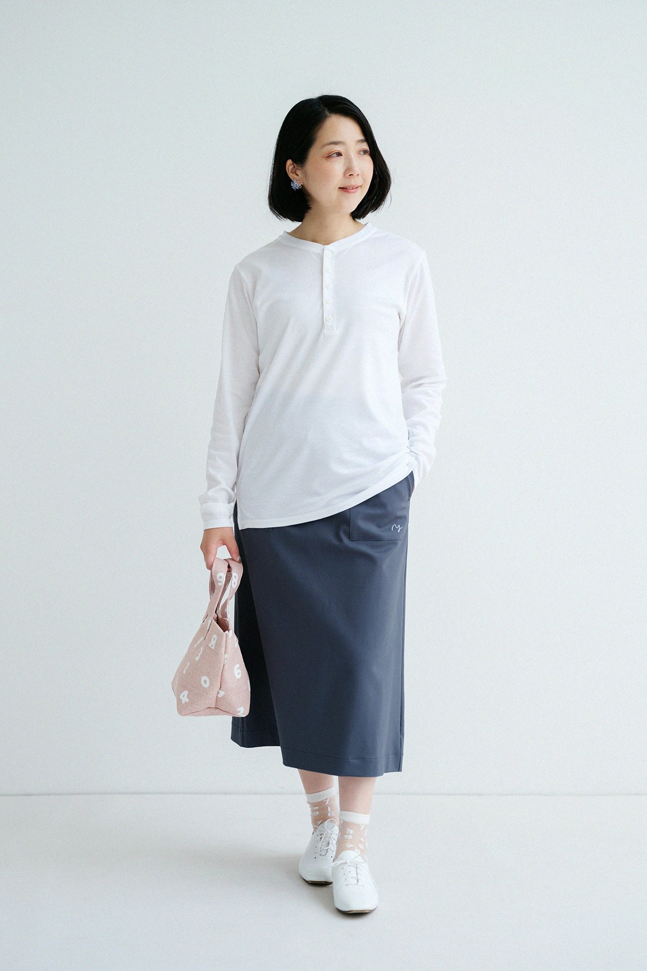 '身長：'154cm,'着用サイズ：'女M
