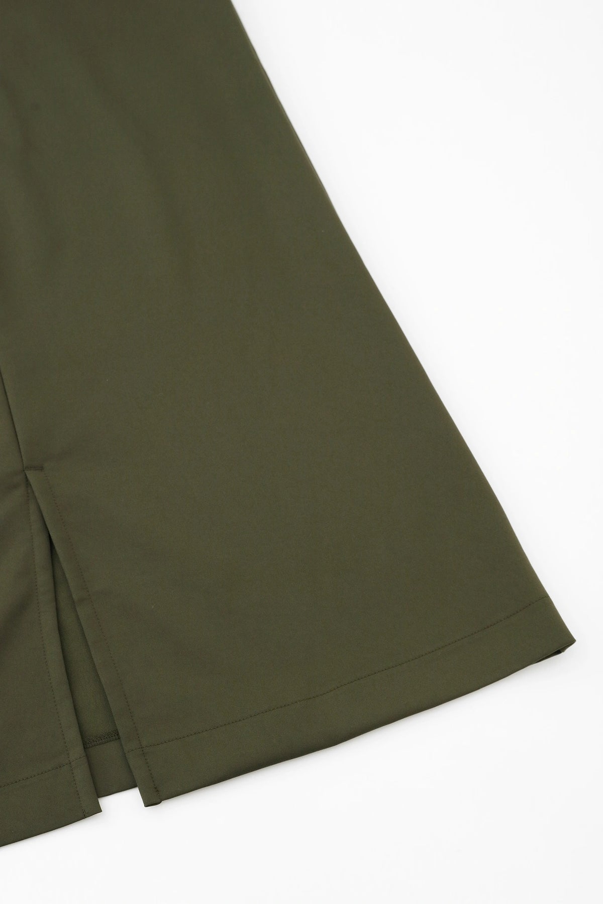 스트레치 텐셀능직 타이트 스커트/올리브 그린