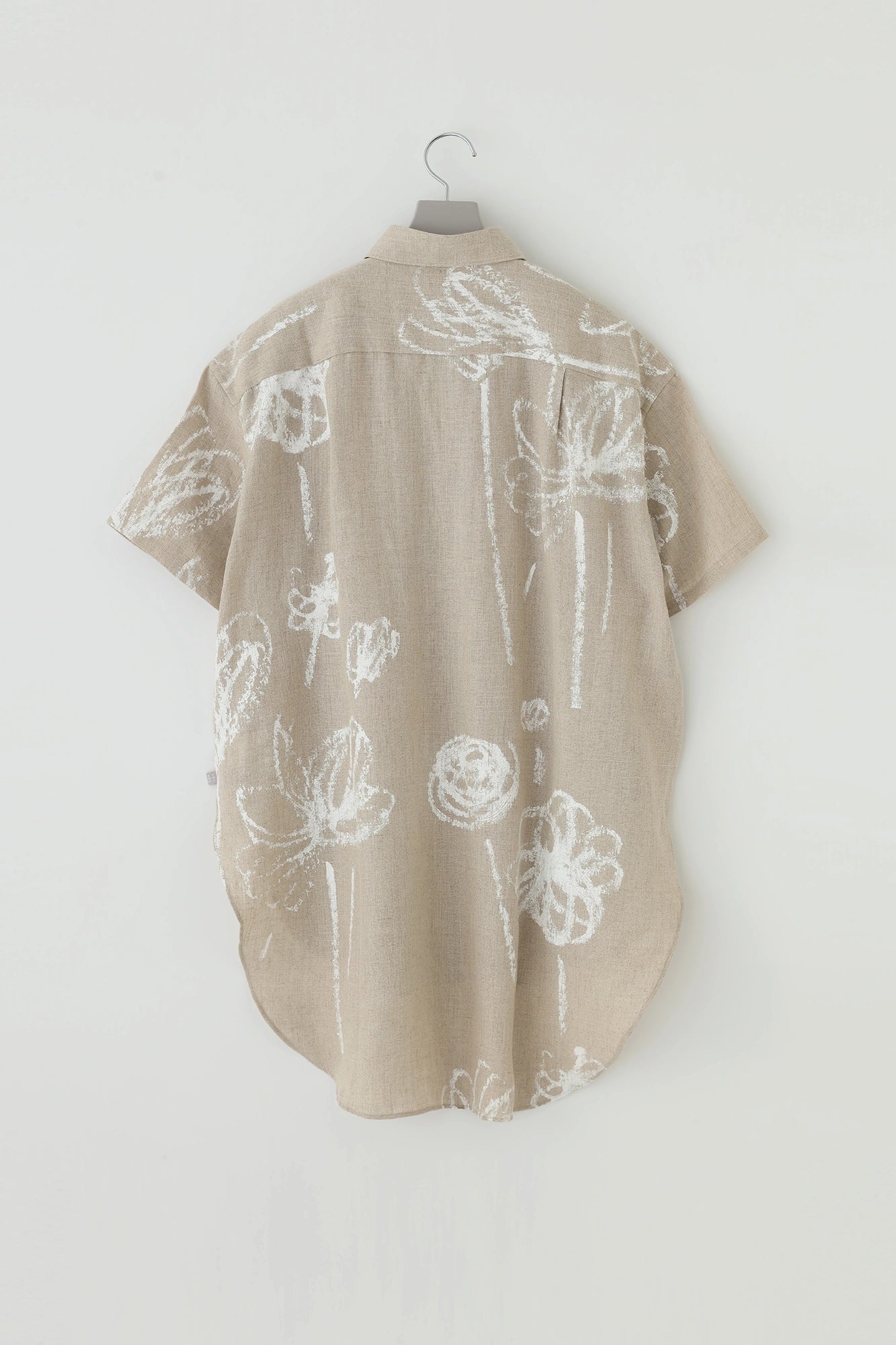 Lin Grand L. Tunique Chemise à manches courtes/Soft Flux