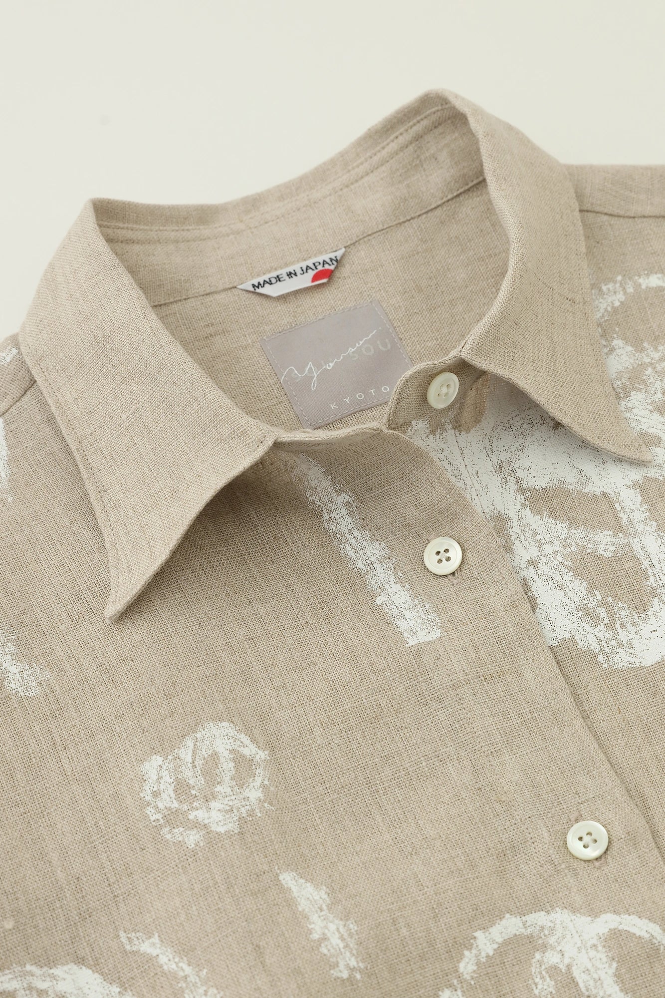 Lin Grand L. Tunique Chemise à manches courtes/Soft Flux